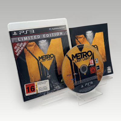 Metro: Last Light Limited Edition Limited Edition • CIB (Region 2, Limited Edition) - Image 1