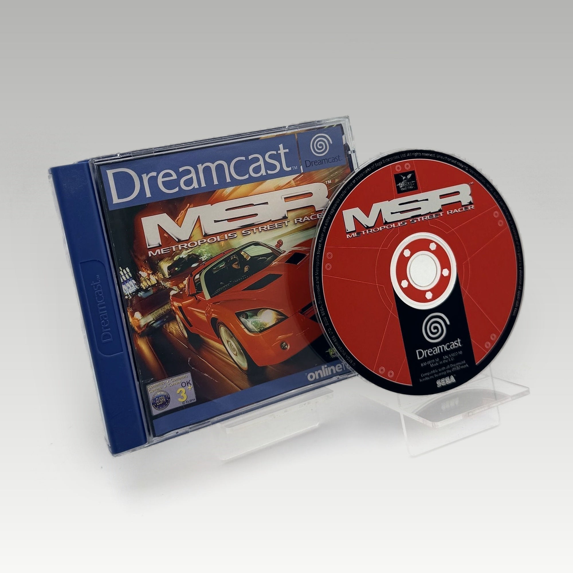 Metropolis Street Racer Case Damage • No Manual (PAL, Case Damage) - Image 1