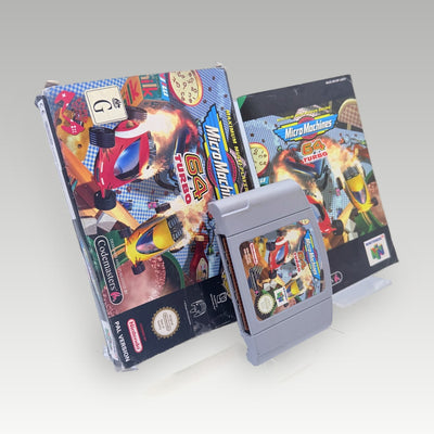 Micro Machines 64 Turbo • CIB (PAL) - Front Cover | Yappa NZ