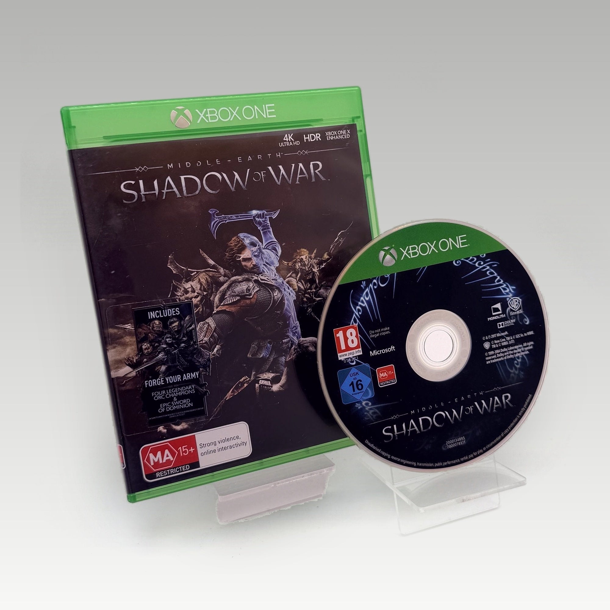 Middle-earth: Shadow of War • CIB (Region 4) - Image 1