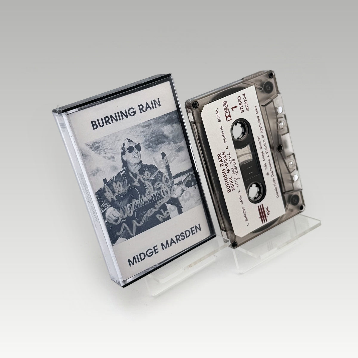 Midge Marsden - Burning Rain (Signed) • CIB - Image 1