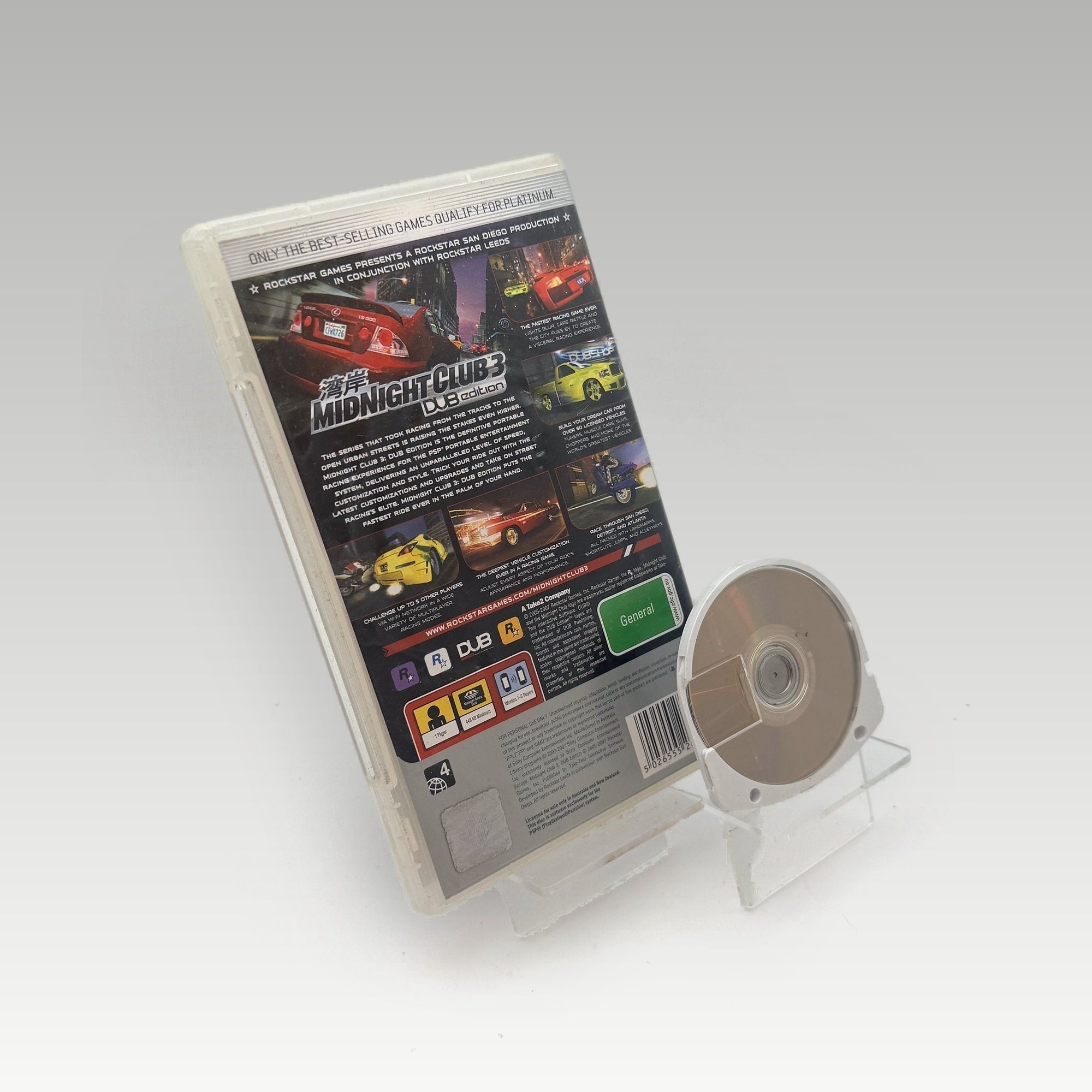 Midnight Club 3: DUB Edition • No Manual (PAL) - Image 2