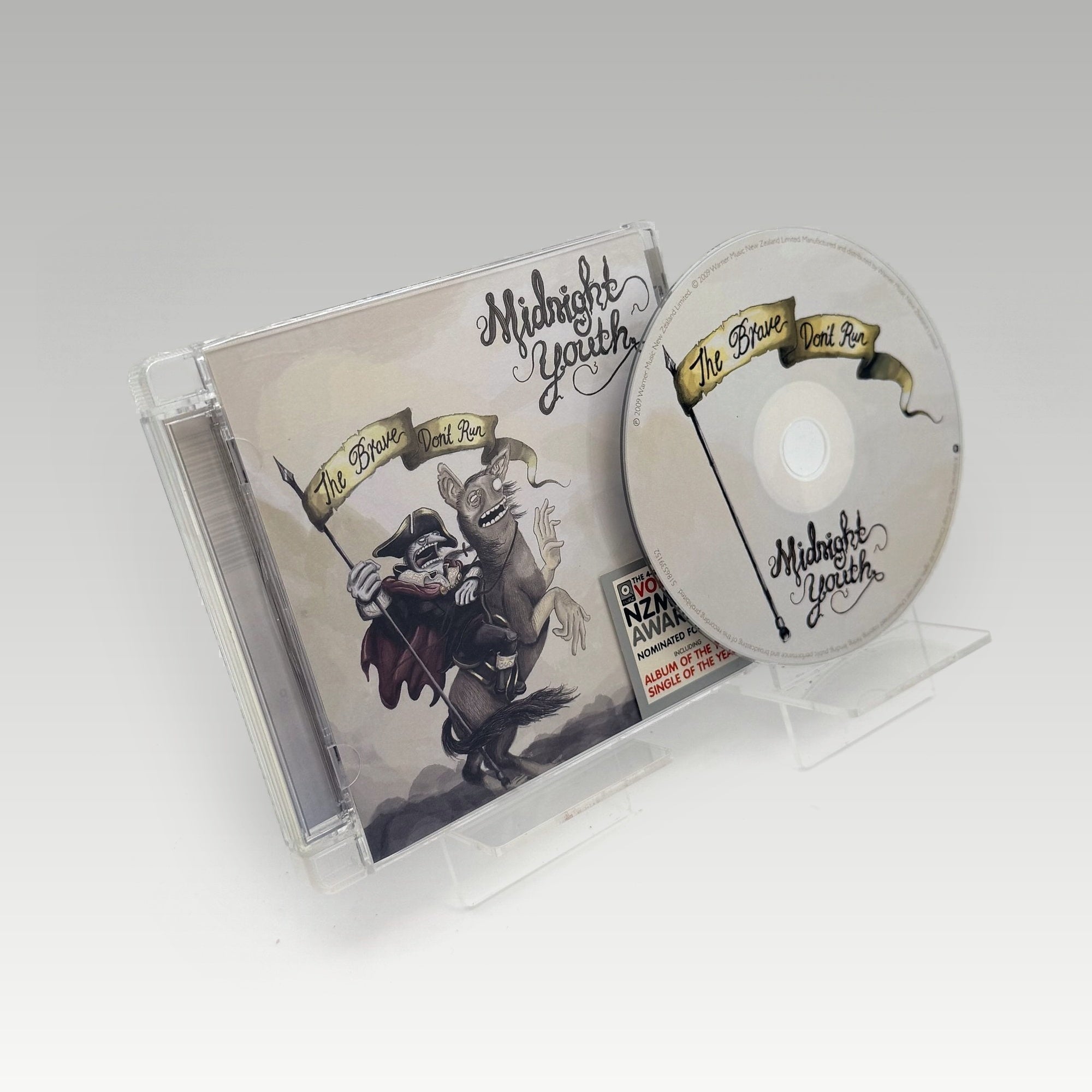 Midnight Youth - The Brave Don't Run • CIB - Image 1