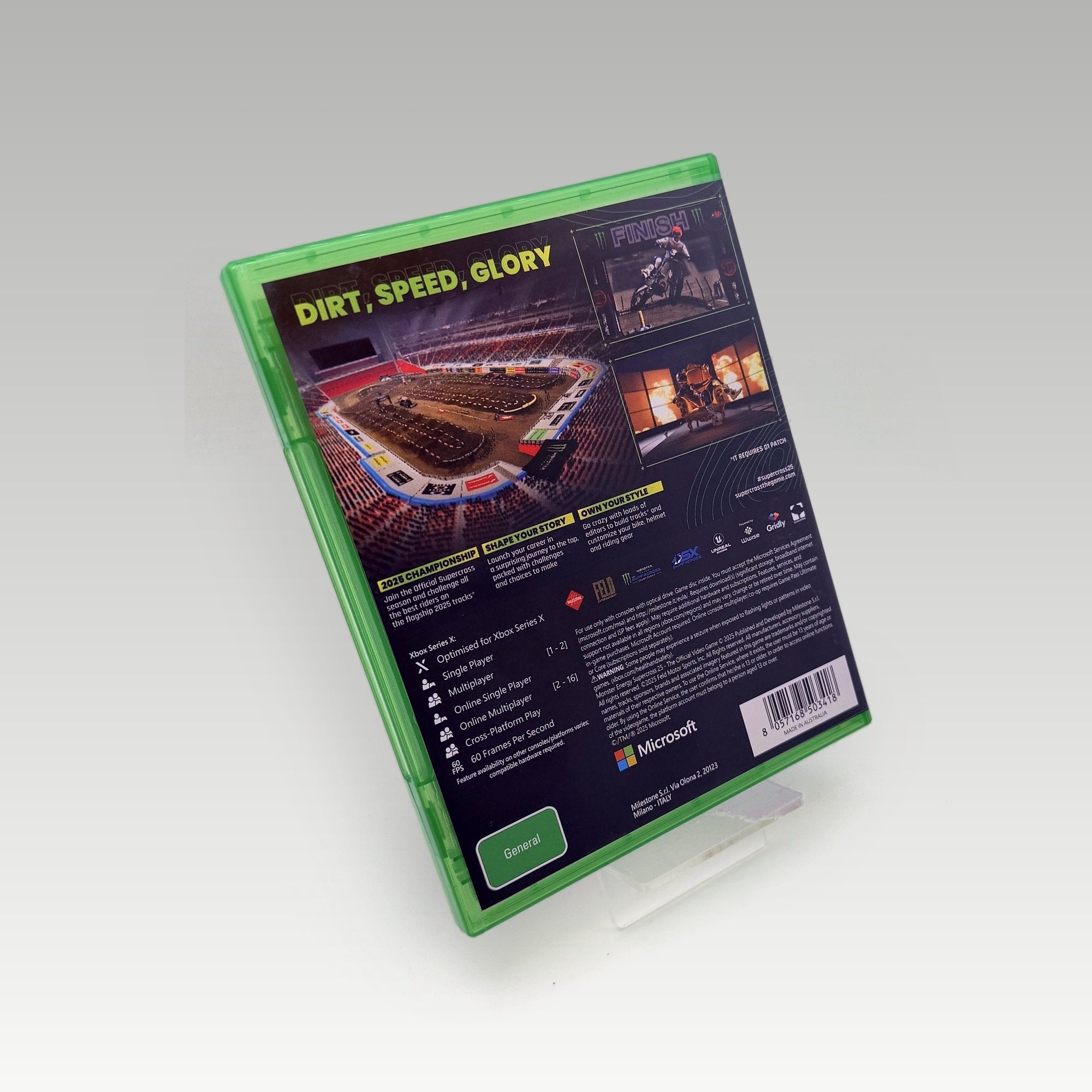 Monster Supercross 25 Day One Edition Day One Edition • CIB • New (Region Free, Day One Edition) - Image 2