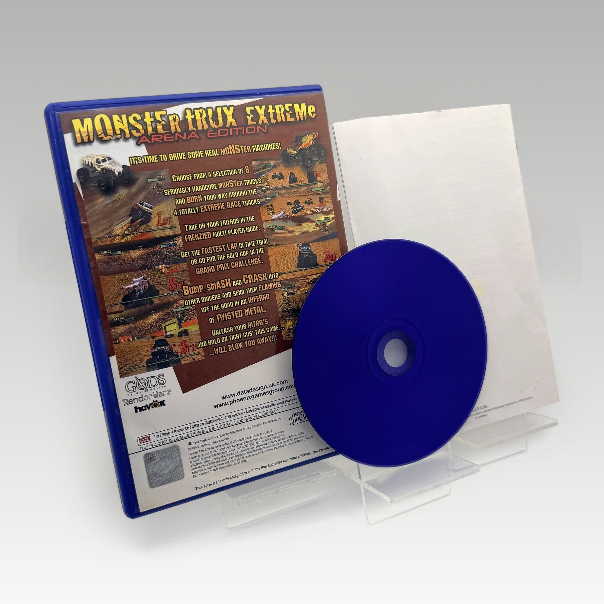 Monster Trux Extreme: Arena Edition • CIB (PAL) - Image 2
