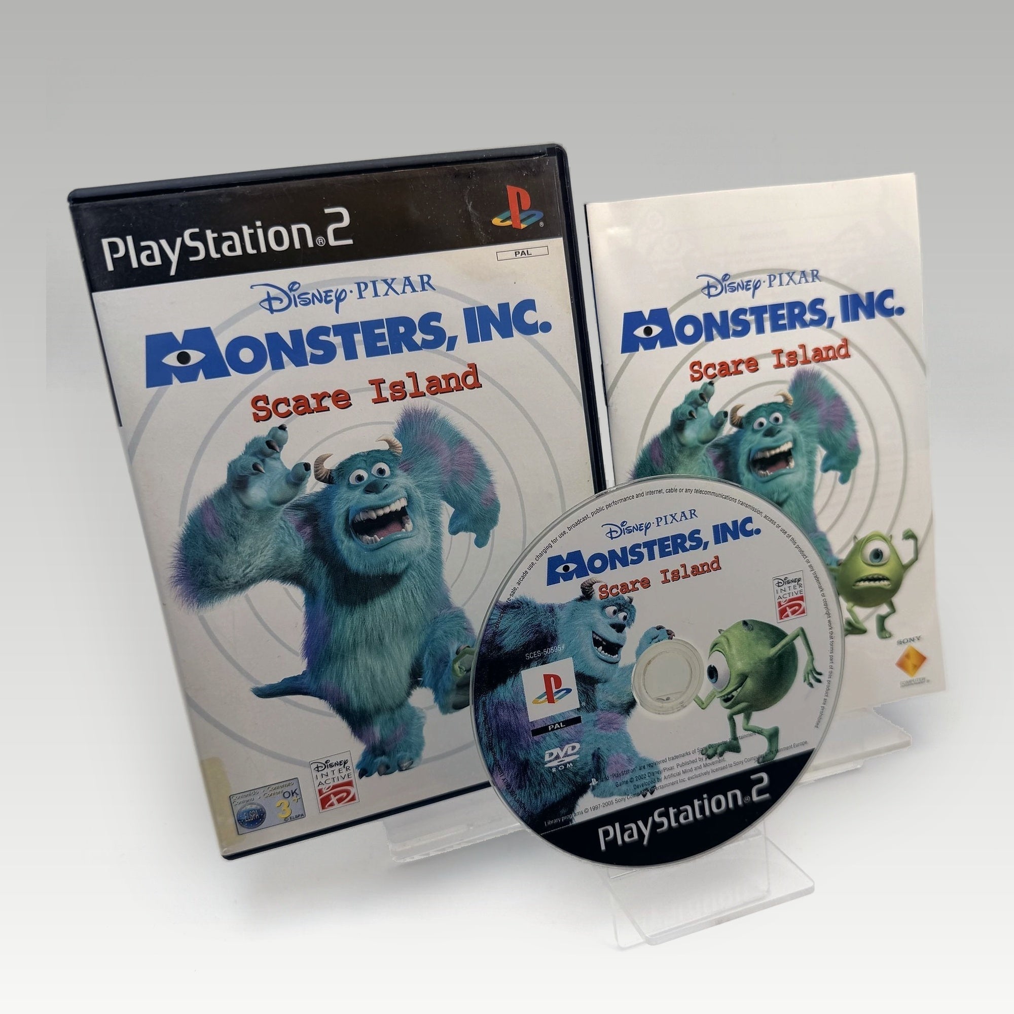 Monsters Inc. Scare Island • CIB (PAL) - Image 1