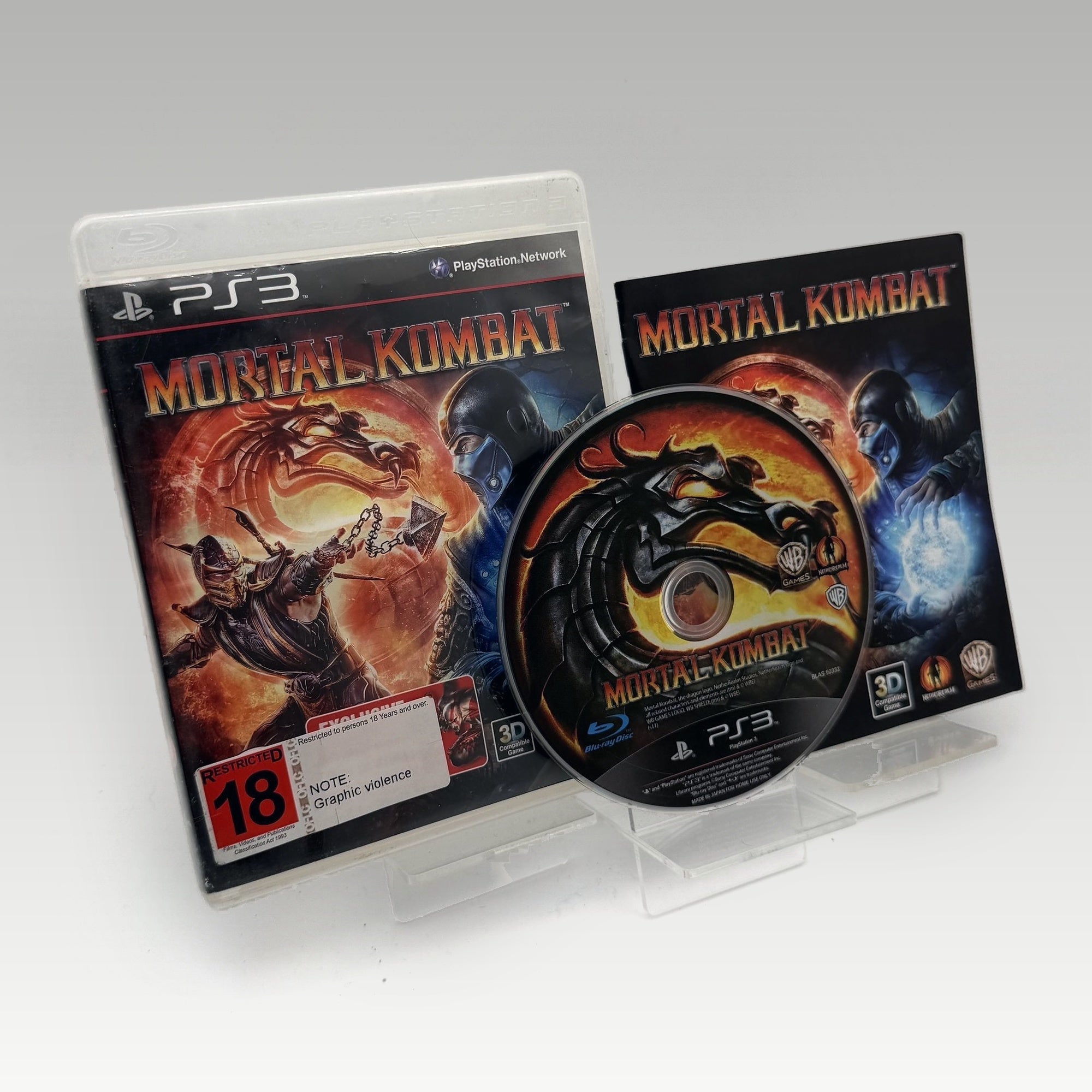 Mortal Kombat • CIB (Region 2) - Image 1
