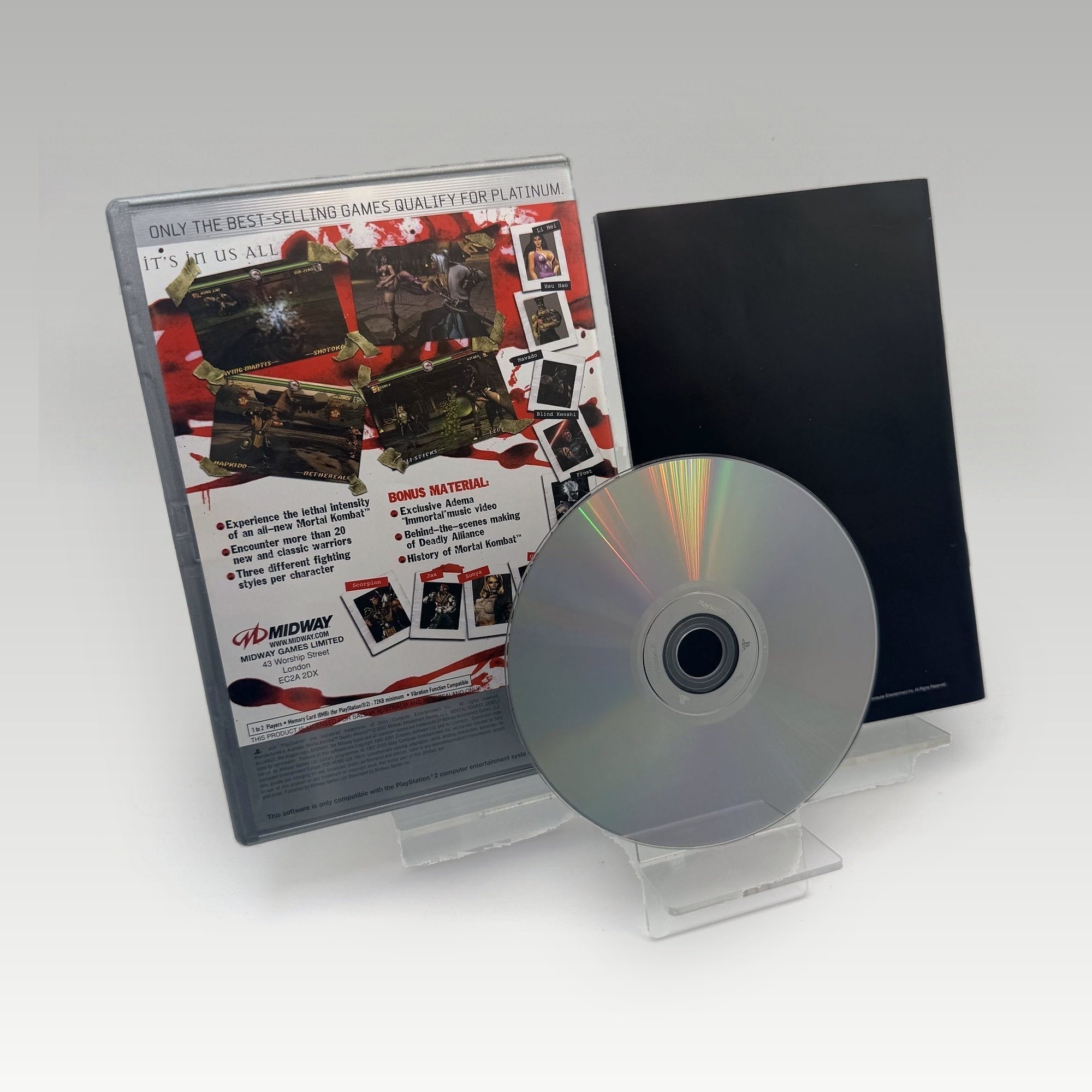 Mortal Kombat: Deadly Alliance (Platinum) • CIB (PAL) - Image 2