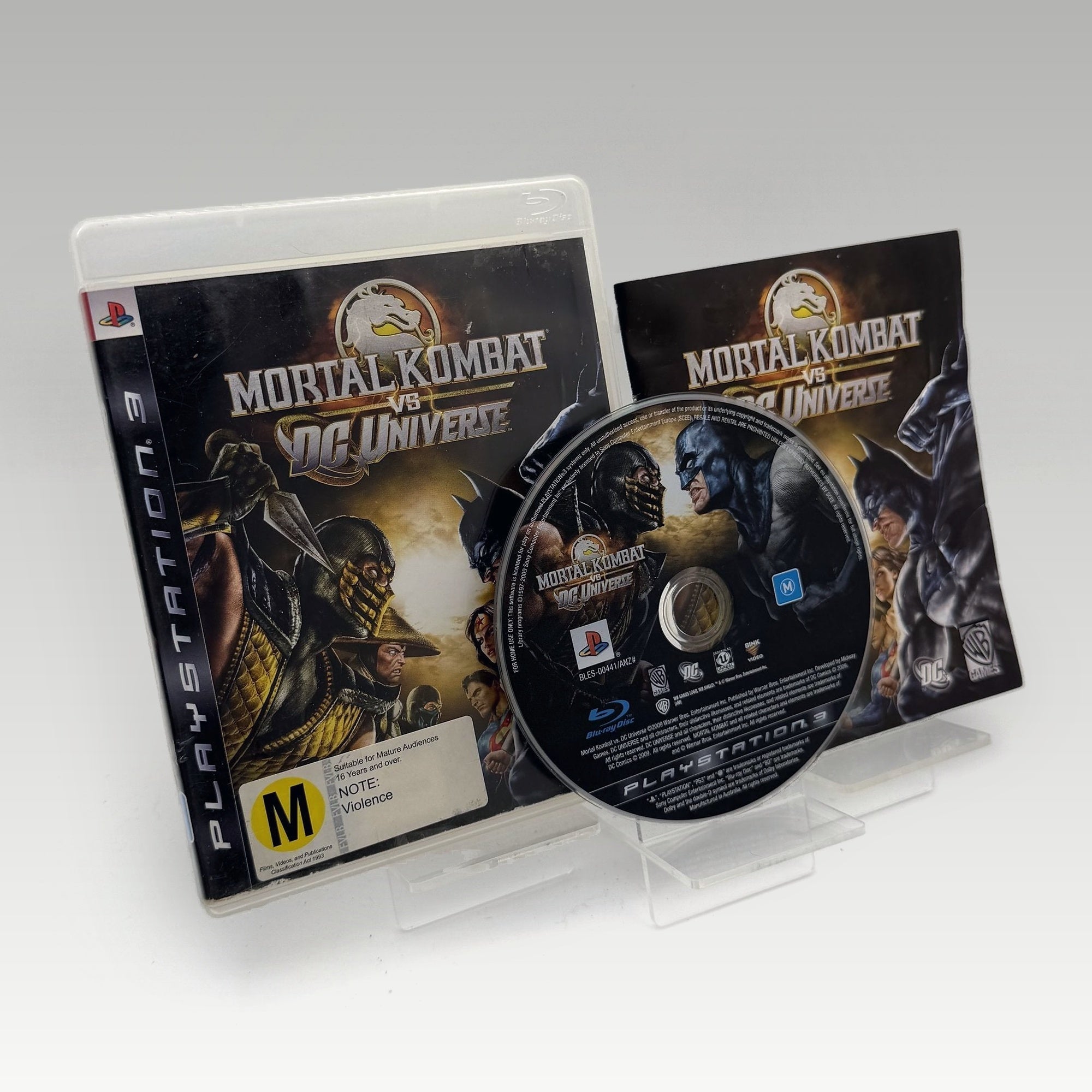 Mortal Kombat vs. DC Universe • CIB (Region 4) - Image 1