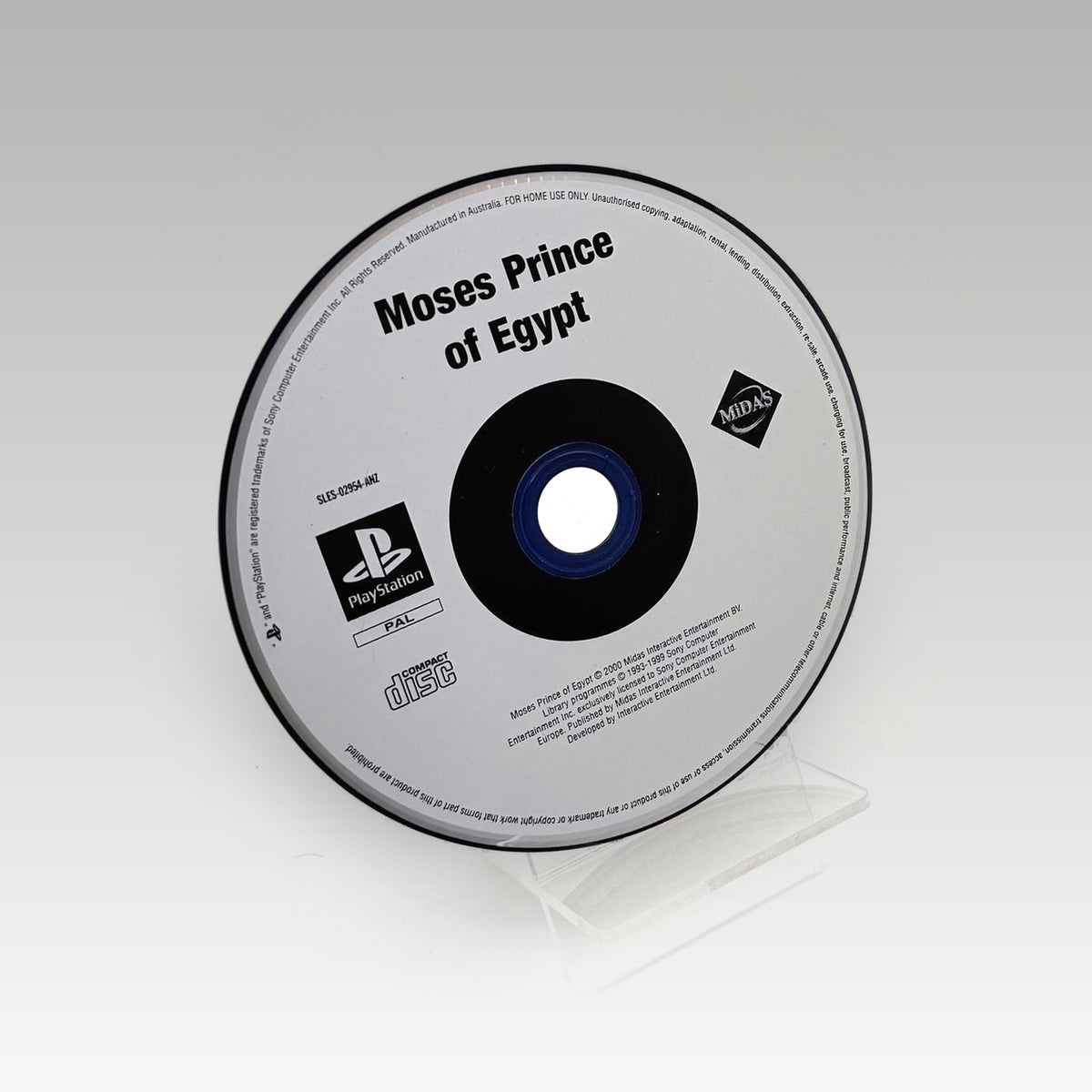 Moses Prince of Egypt • Loose (PAL) - Image 1