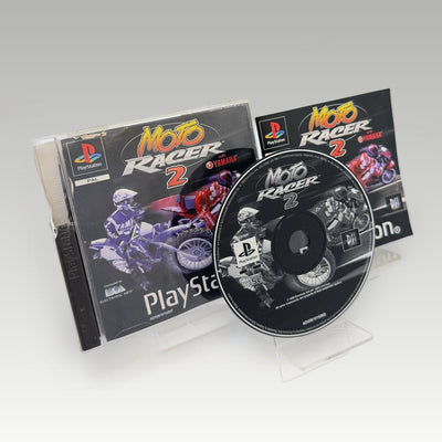 Moto Racer 2 Case Damage • CIB (PAL, Case Damage) - Image 2