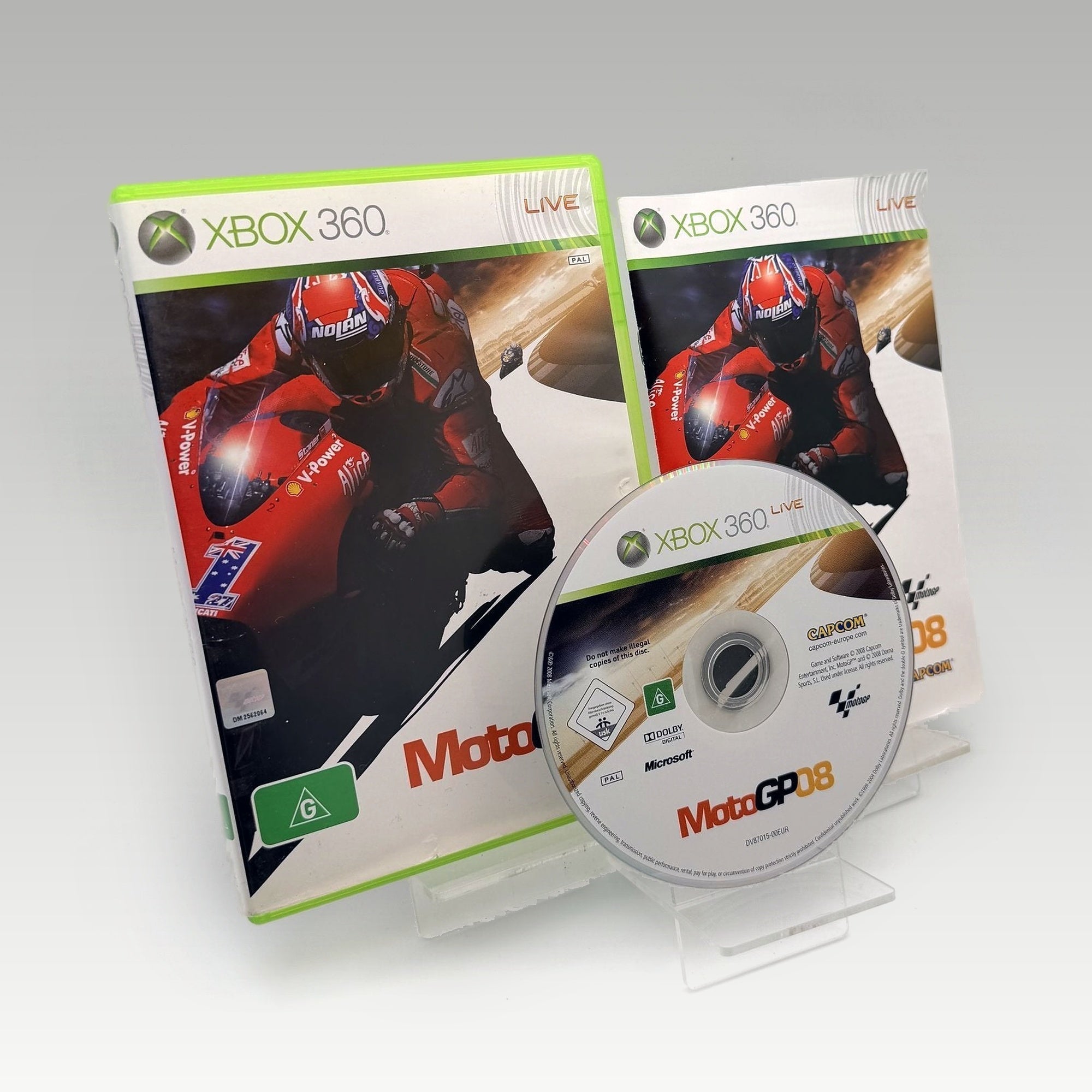 MotoGP '08 • CIB (PAL) - Image 1