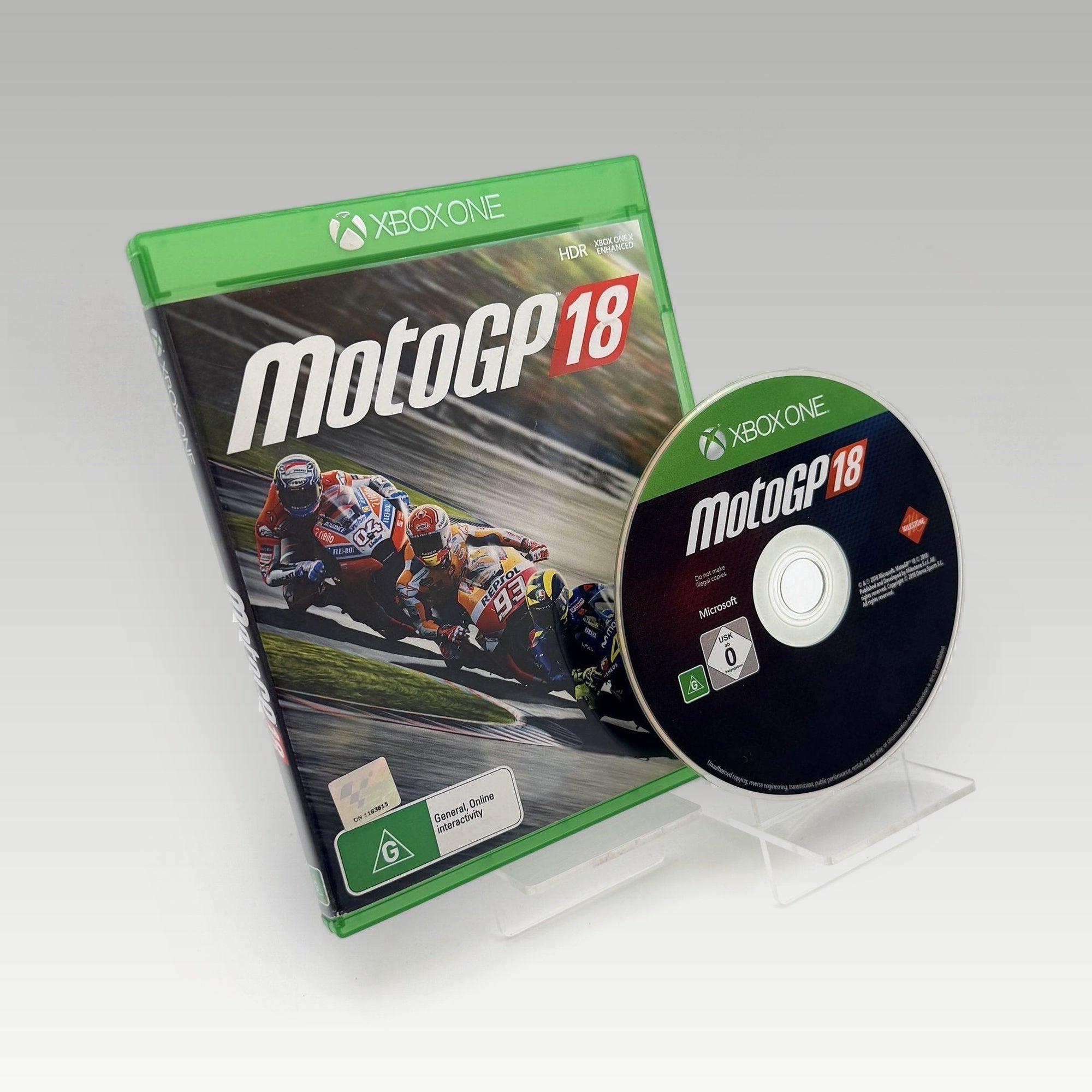 MotoGP 18 • CIB (Region 4) - Image 1