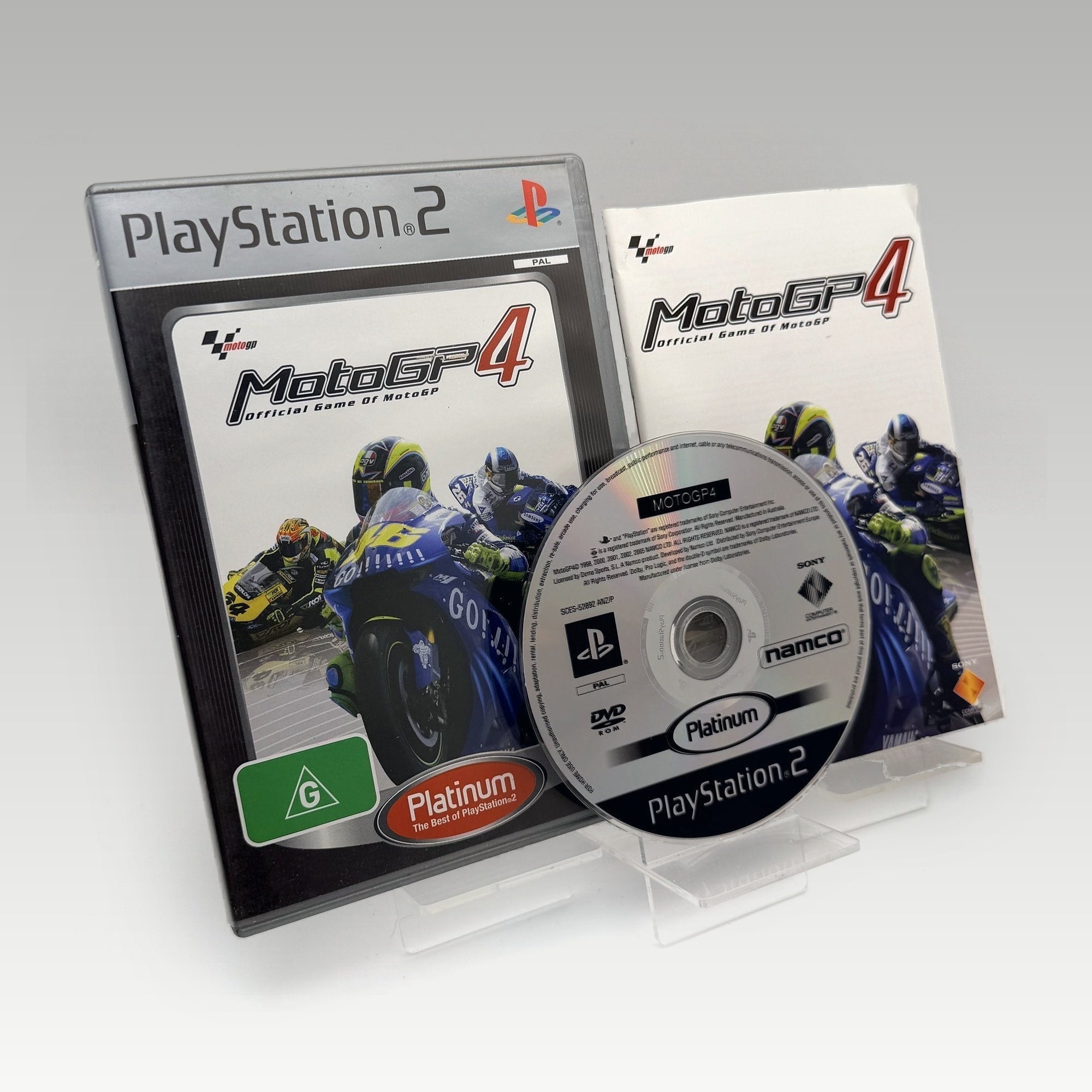 MotoGP 4 (Platinum) • CIB (PAL) - Image 1