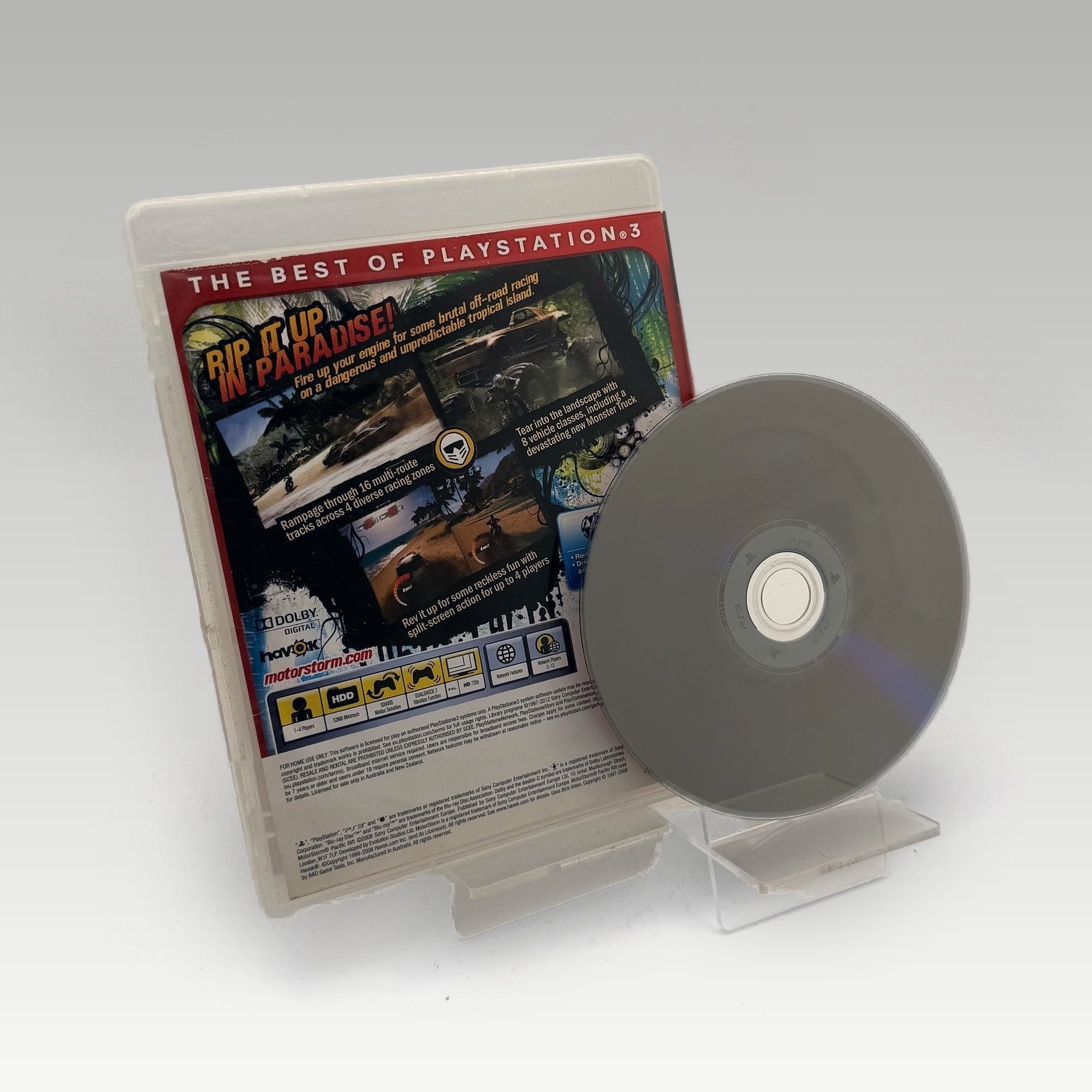 MotorStorm: Pacific Rift (Essentials) • No Manual (Region 4) - Image 2