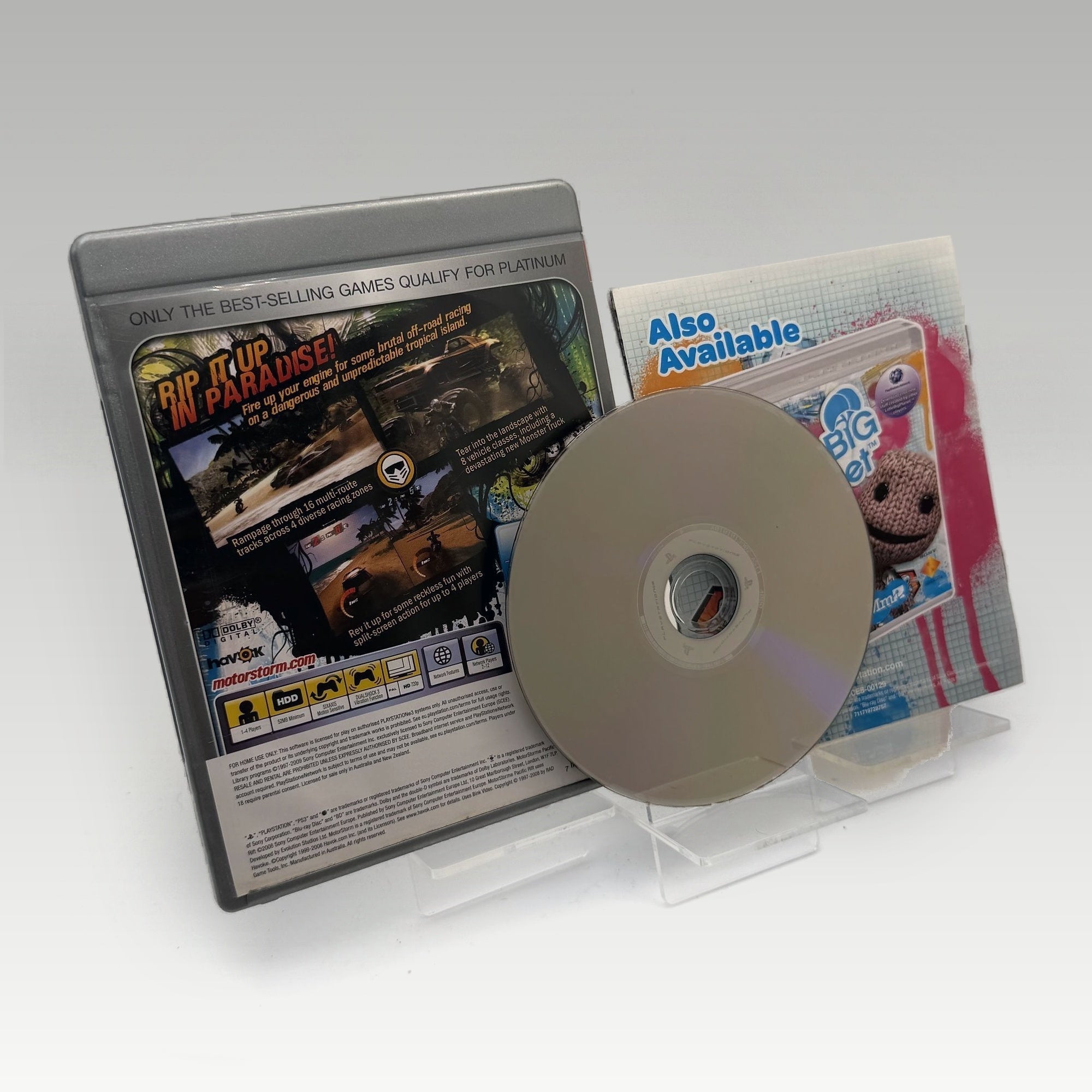 MotorStorm: Pacific Rift (Platinum) • CIB (Region 4) - Image 2