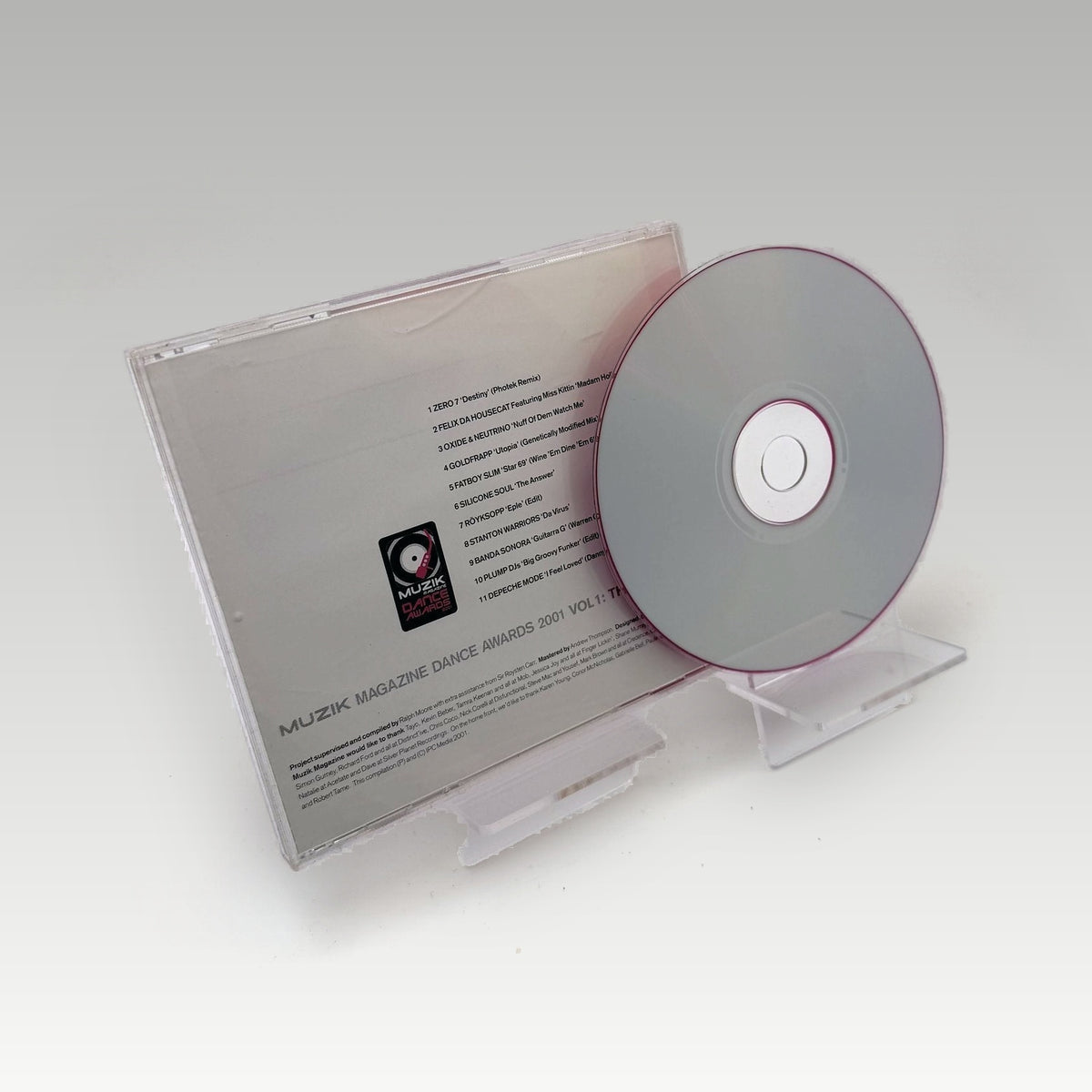 Muzik - Dance Awards 2001 Vol 1: The Party • CIB - Image 2