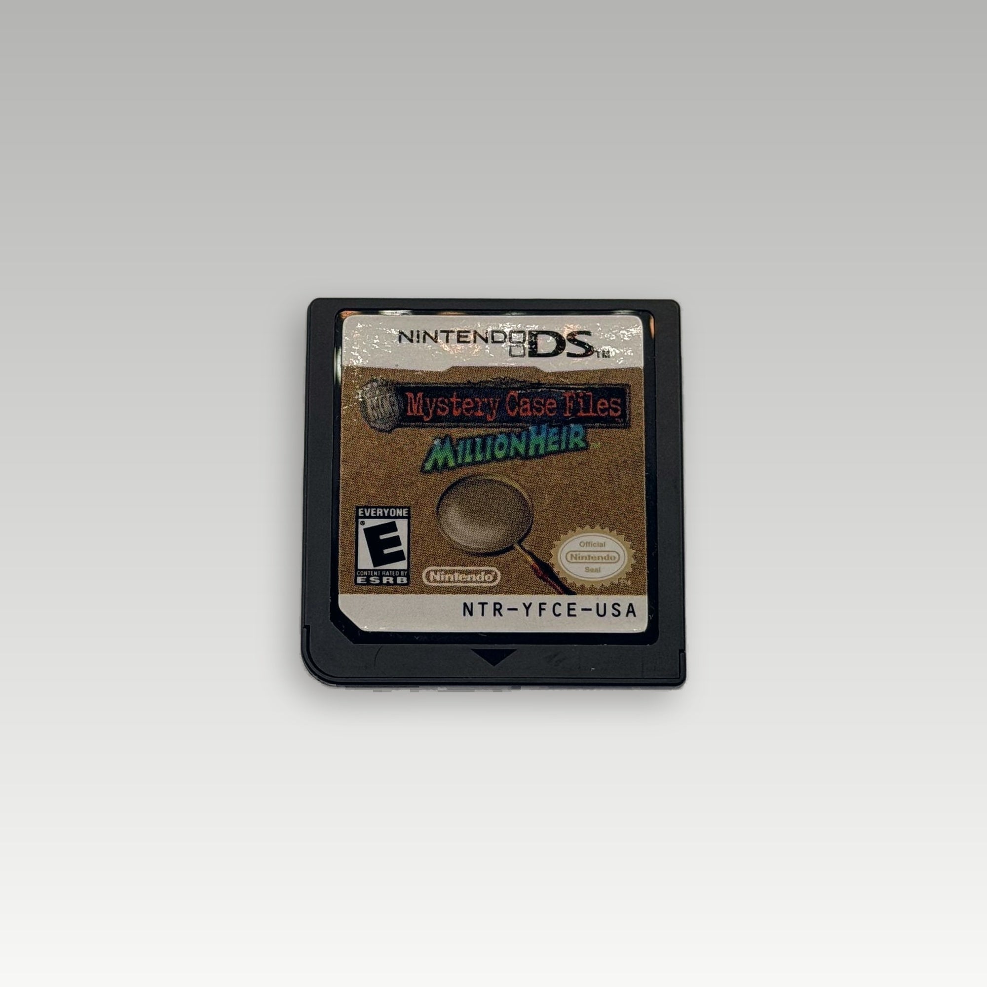 Mystery Case Files: MillionHeir • Loose (NTSC-U) - Image 1