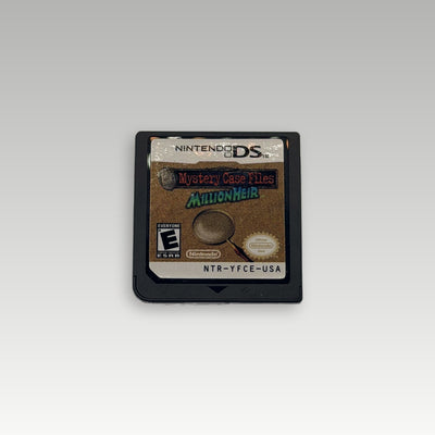 Mystery Case Files: MillionHeir • Loose (NTSC-U) - Image 1