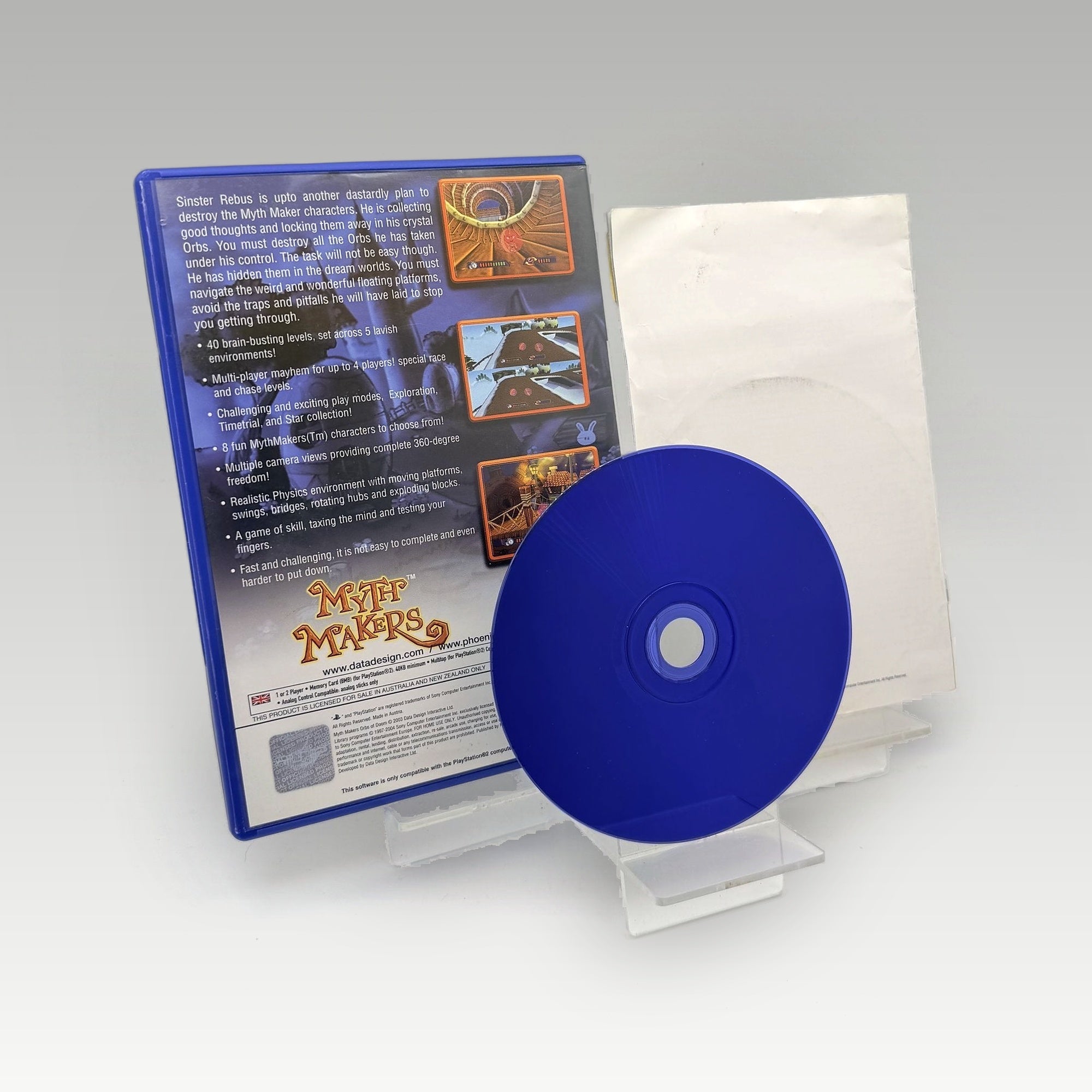 Myth Makers: Orbs of Doom • CIB (PAL) - Image 2