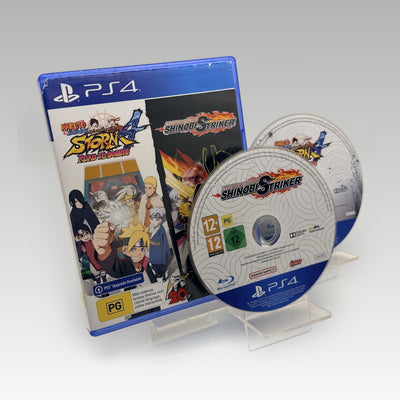 Naruto Shippuden: Ultimate Ninja Storm 4 + Shinobi Striker Artwork Damage • CIB (Region 4, Artwork Damage) - Image 1