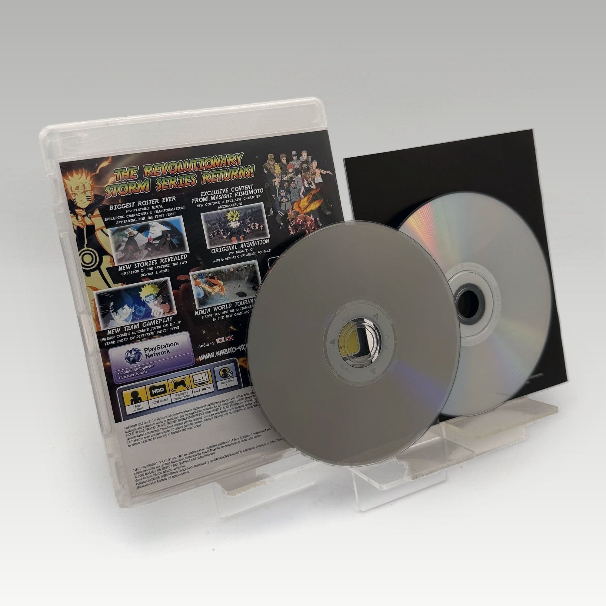 Naruto Shippuden: Ultimate Ninja Storm Revolution Bonus DVD Bundle • CIB (Region 4, Bonus DVD Bundle) - Image 2