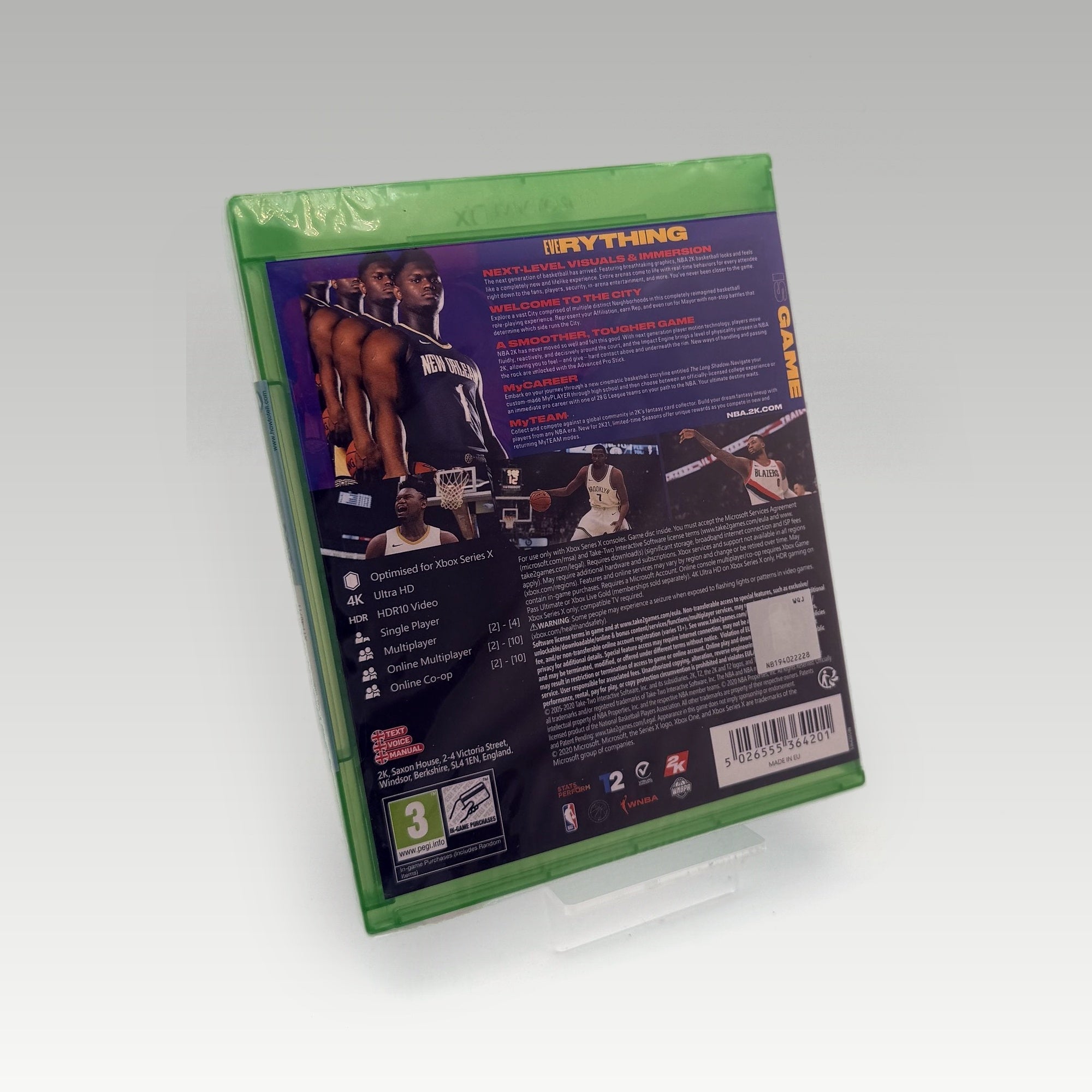 NBA 2K21 • CIB • New / Sealed (Region 4) - Image 2