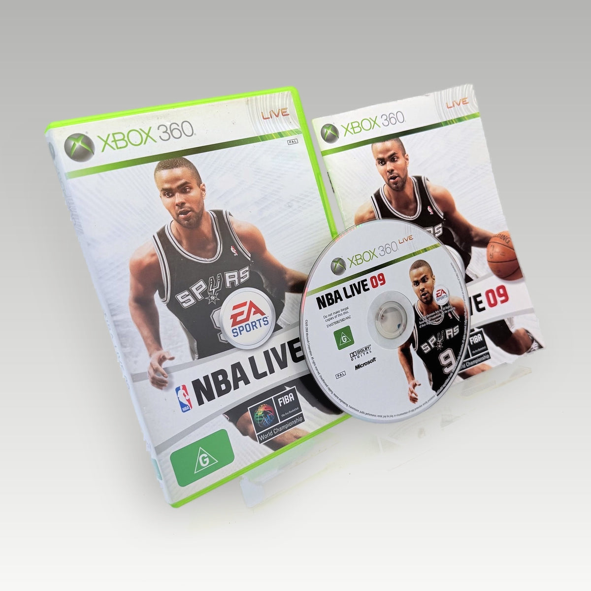 NBA Live 09 • CIB (PAL) - Front Cover | Yappa NZ