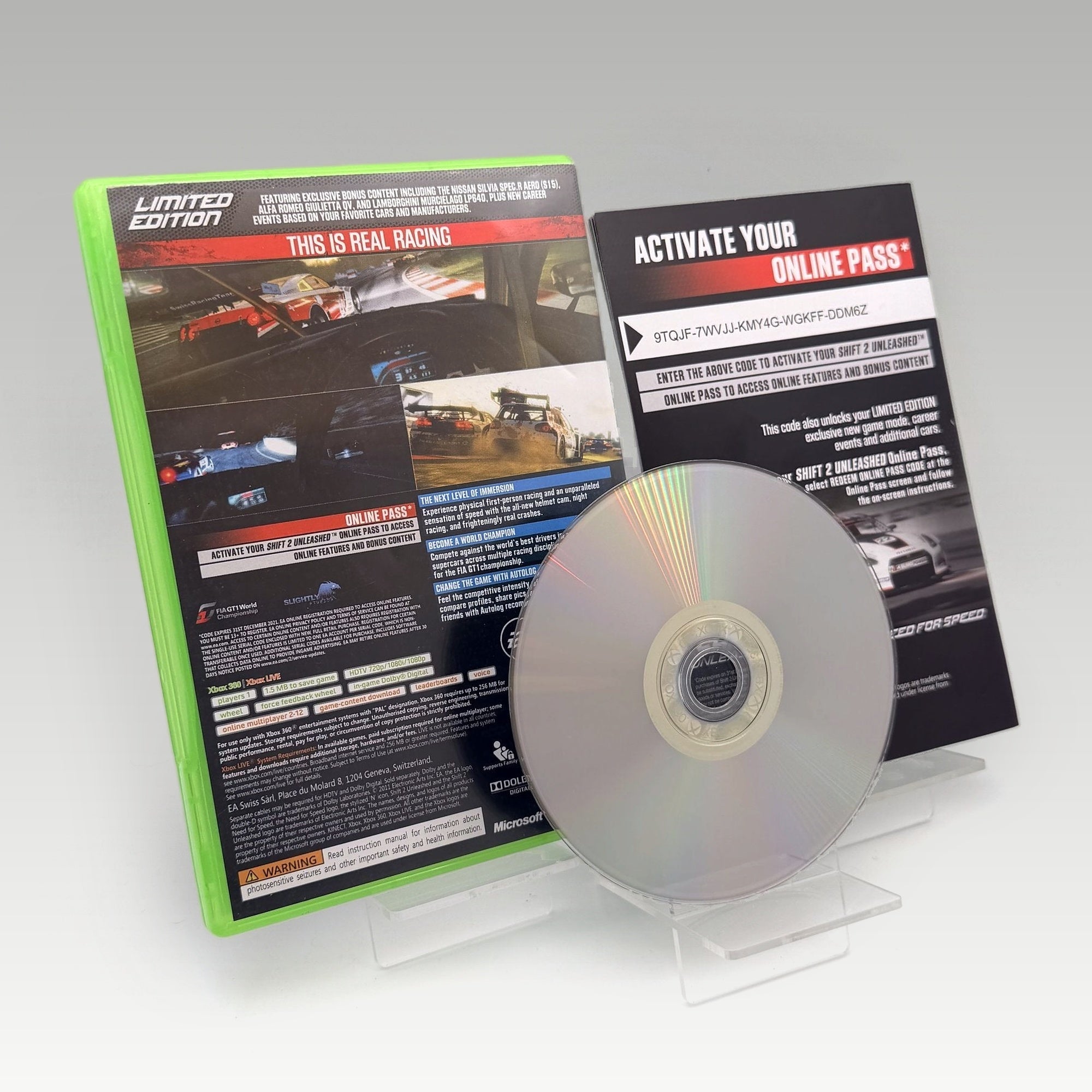 Need for Speed: Shift 2 Unleashed Limited Edition • CIB (PAL, Limited Edition) - Image 2