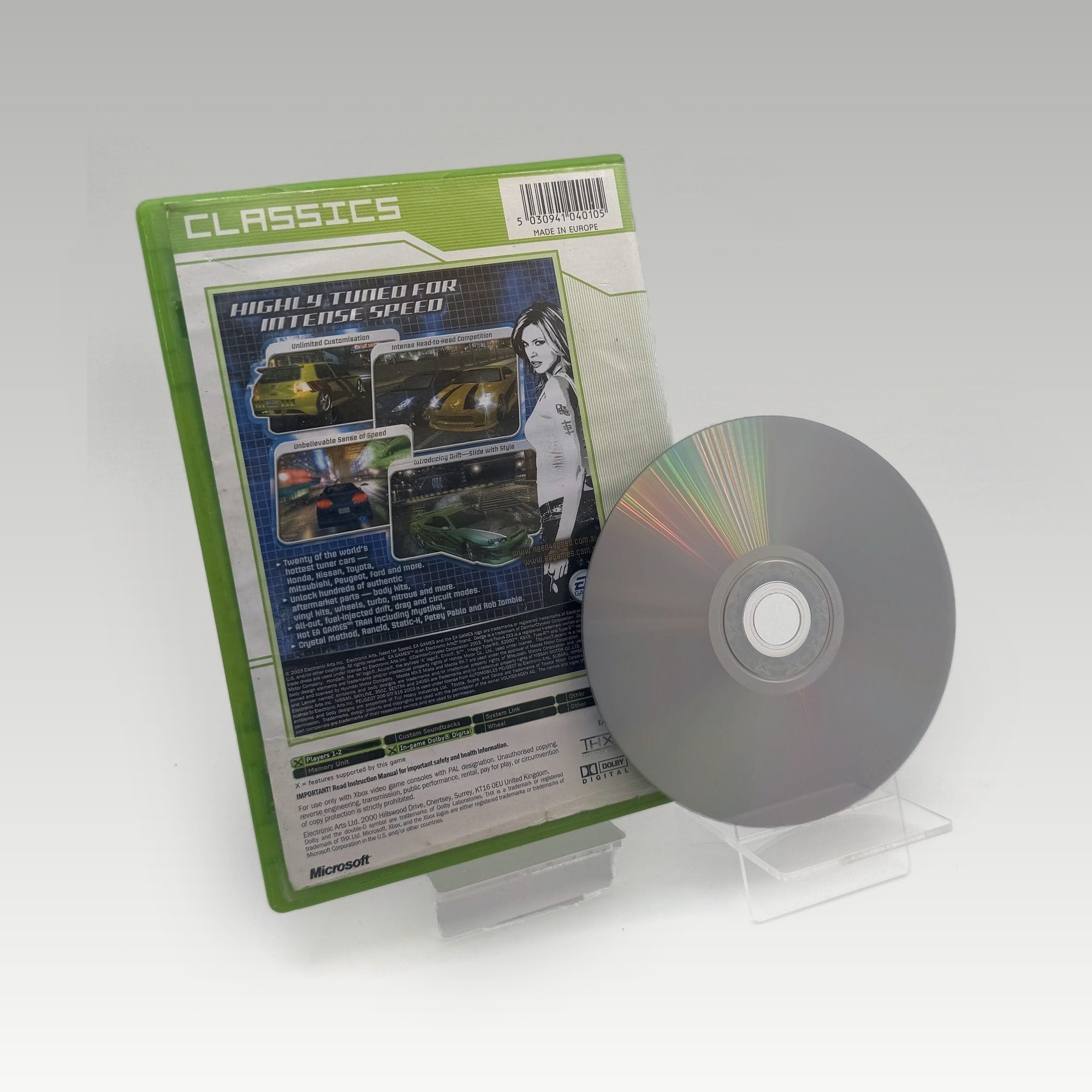 Need for Speed: Underground Artwork Damage (Classics) Artwork Damage • No Manual (PAL, Artwork Damage) - Image 2