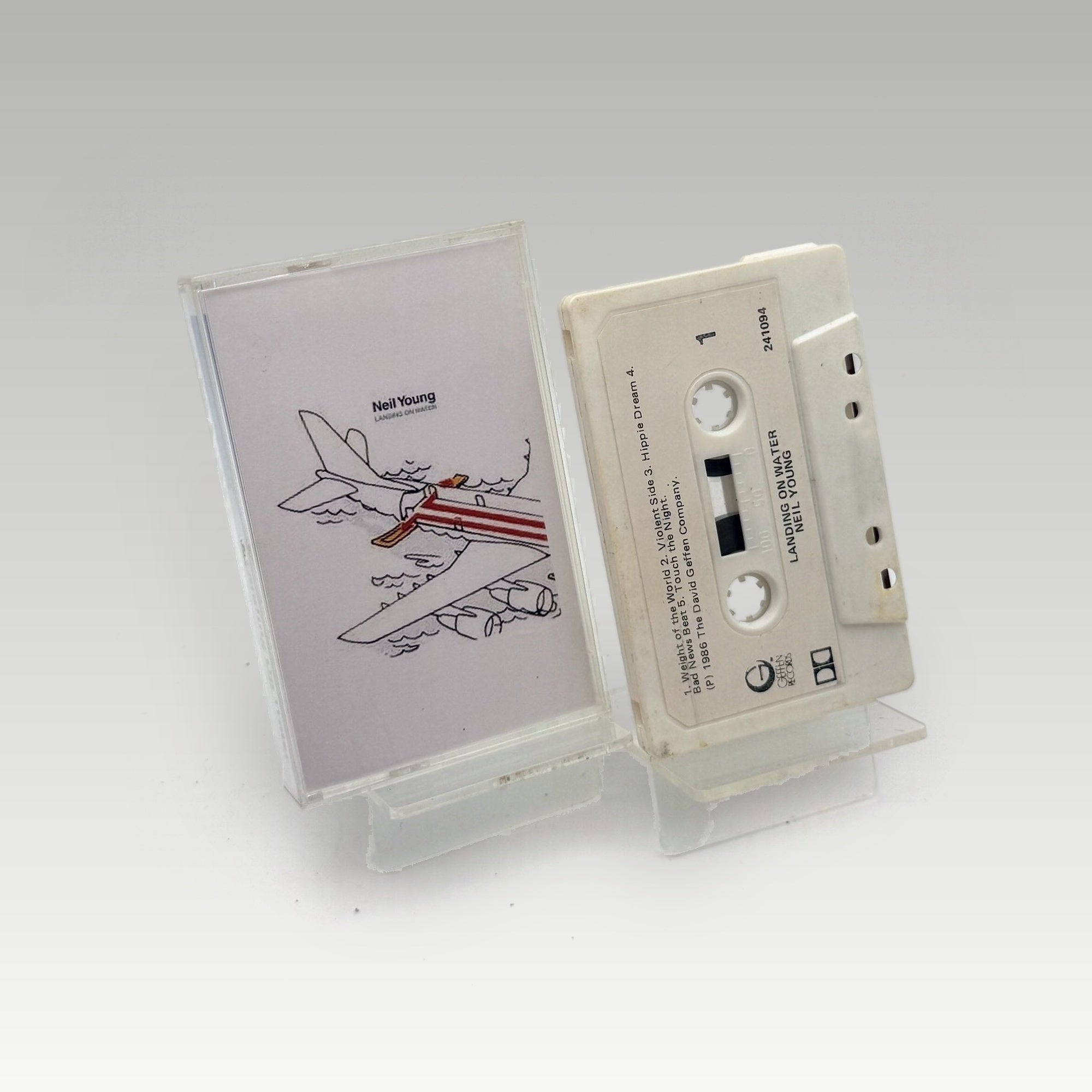 Neil Young - Landing On Water (Replacement Artwork) • CIB - Image 1