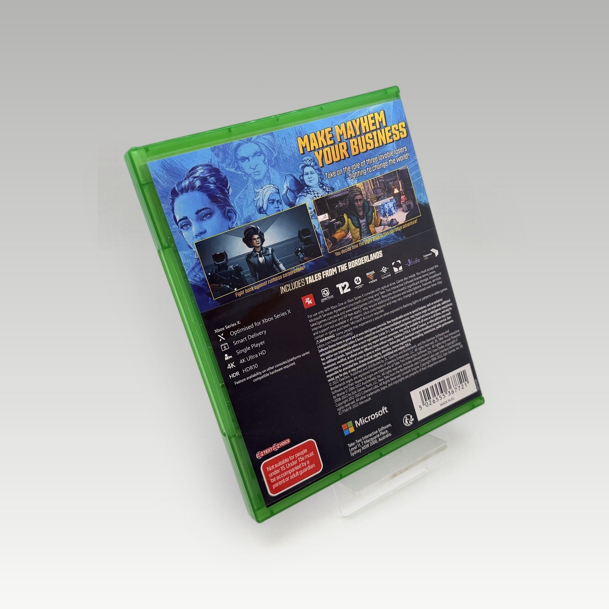 New Tales from the Borderlands Deluxe Edition • CIB • New (Region Free, Deluxe Edition) - Image 2