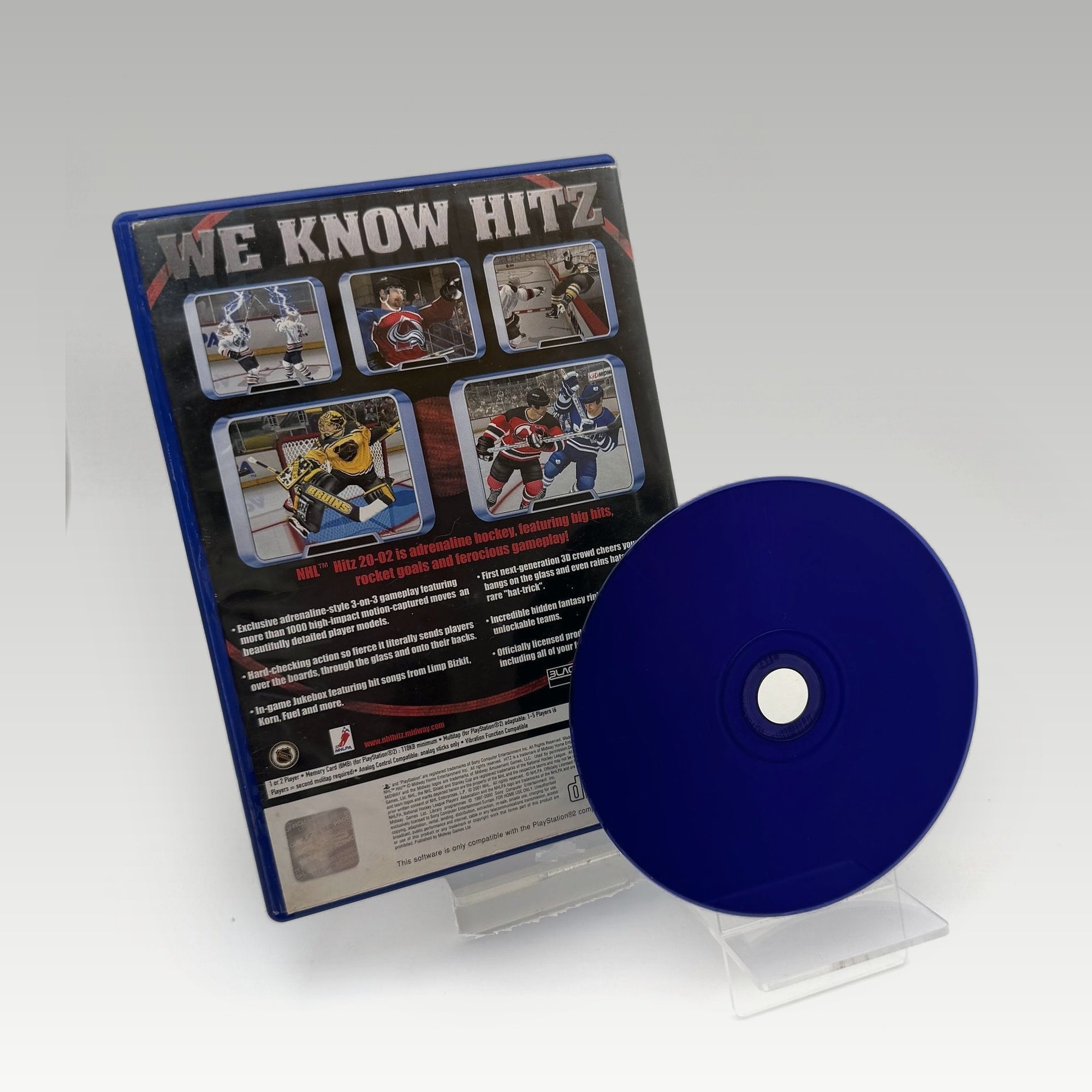 NHL Hitz 2002 • No Manual • Ex-Rental (PAL) - Image 2