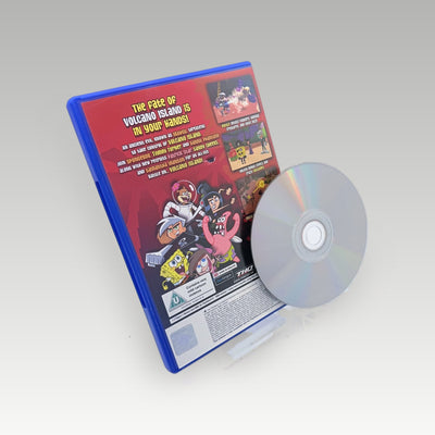 Nicktoons: Battle for Volcano Island • No Manual (PAL) - Back Cover | Yappa NZ
