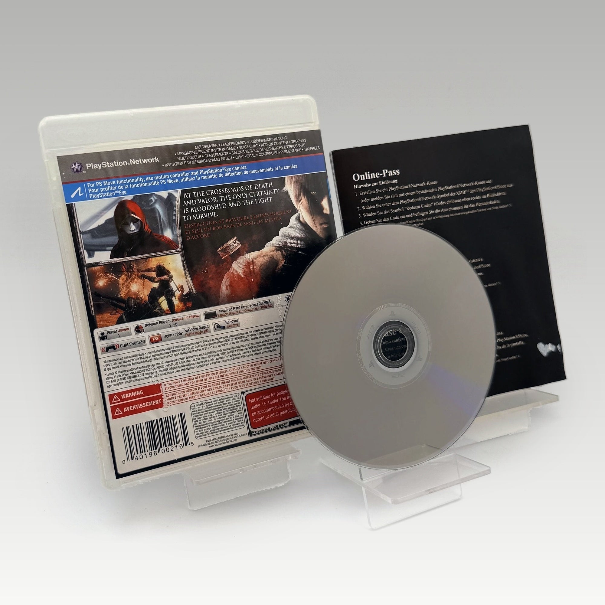 Ninja Gaiden 3 Artwork Damage • CIB (Region 4, Artwork Damage) - Image 2