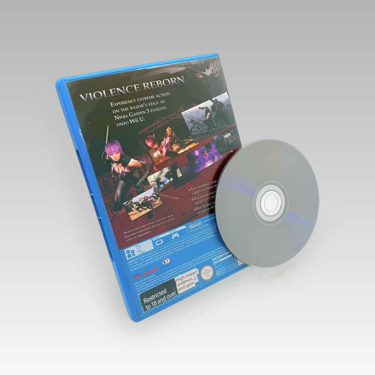 Ninja Gaiden 3: Razor's Edge • No Manual (PAL) - Back Cover | Yappa NZ