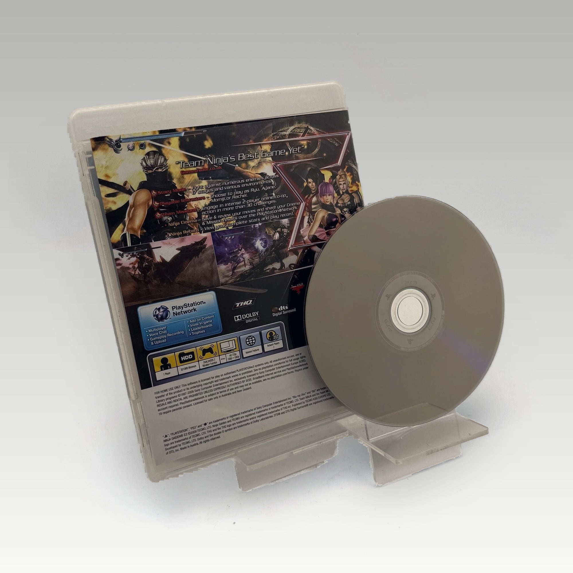 Ninja Gaiden Sigma 2 • No Manual (Region 4) - Image 2