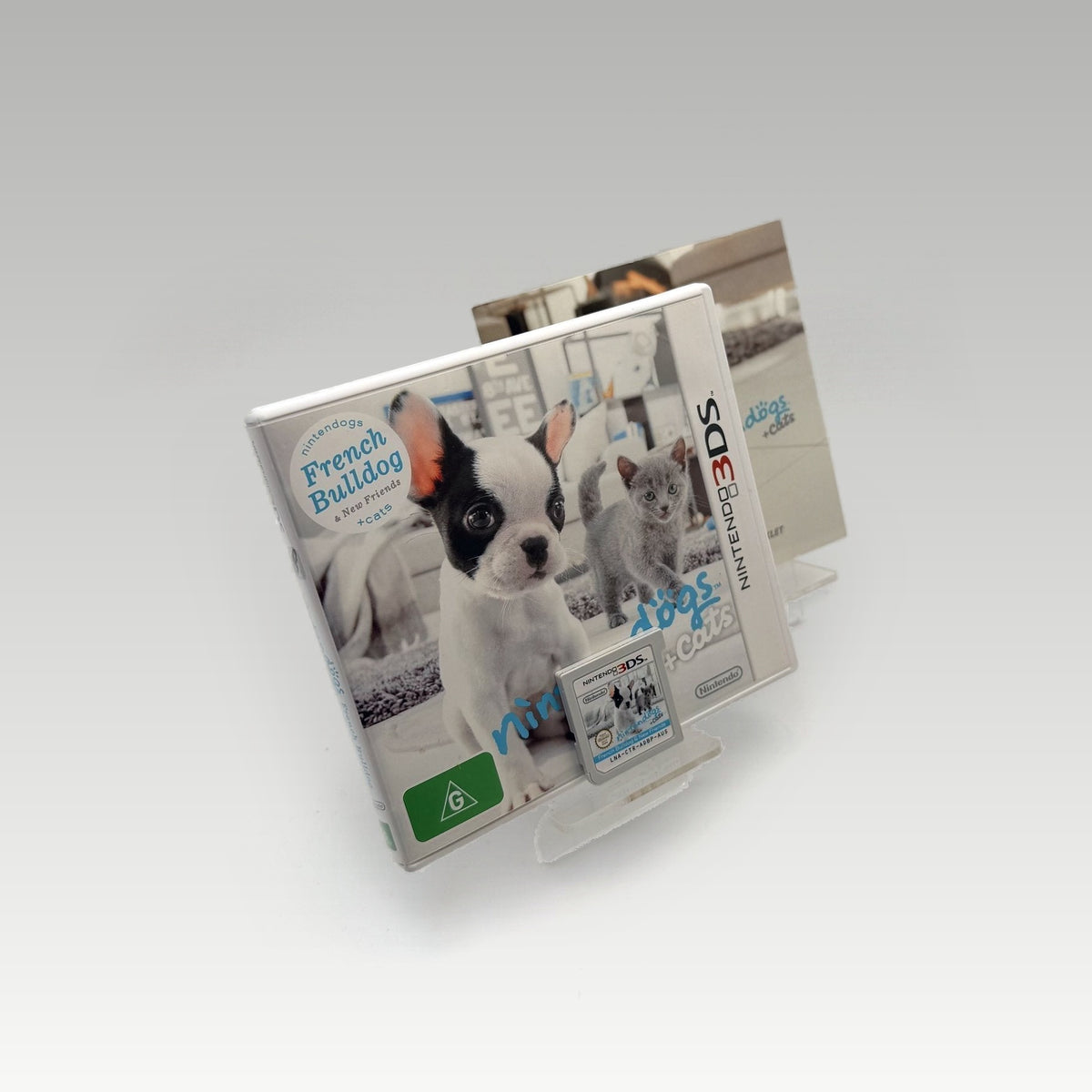 Nintendogs + Cats: French Bulldog & New Friends • CIB (PAL) - Image 1