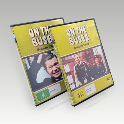 On the Buses Complete Collection (1969) DVD • CIB (Region 4, Standard) - Image 4