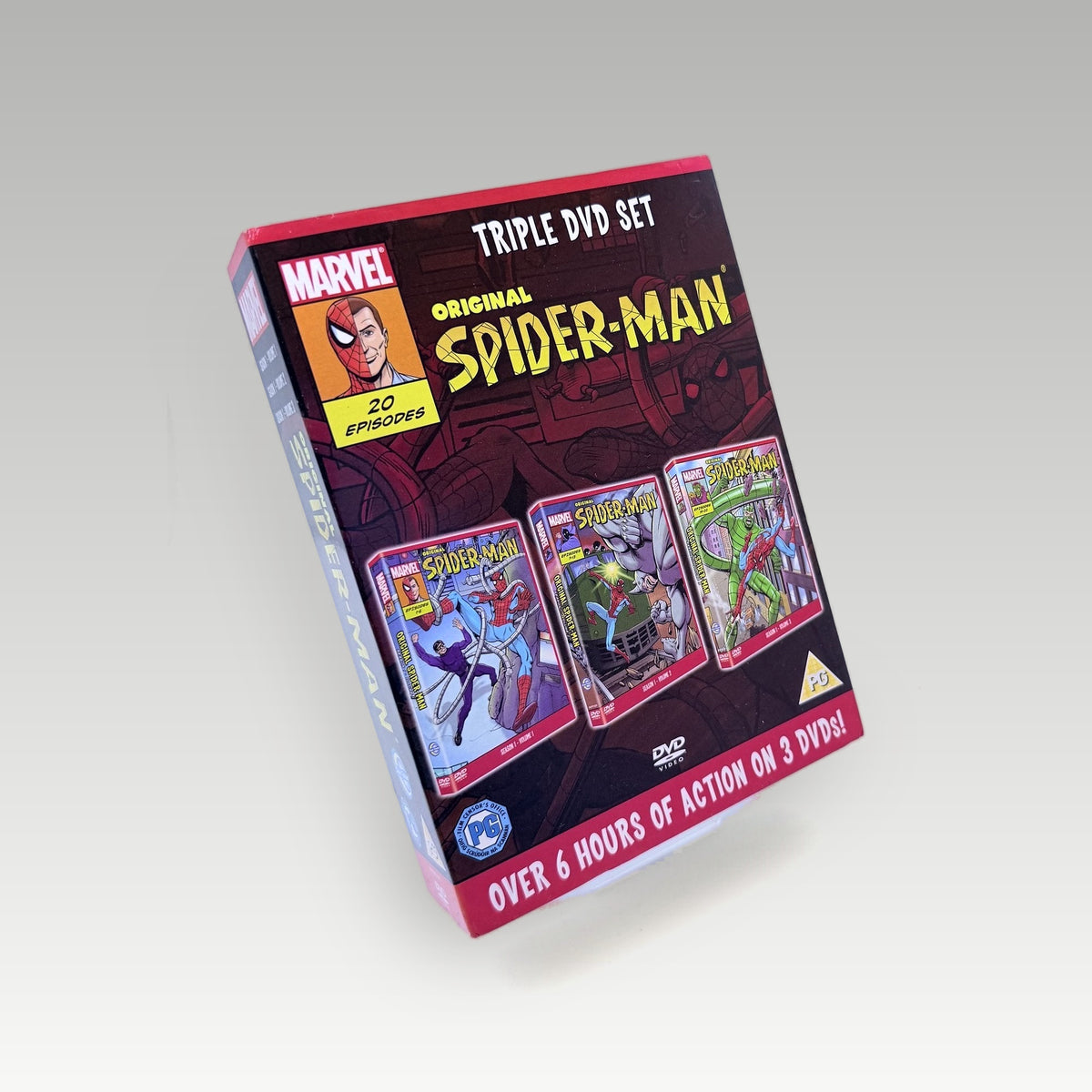 Original Spider-Man - Season 1 • CIB (Region 2) - Front Cover | Yappa NZ