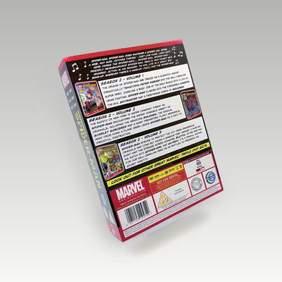 Original Spider-Man - Season 2 • CIB (Region 2) - Back Cover | Yappa NZ