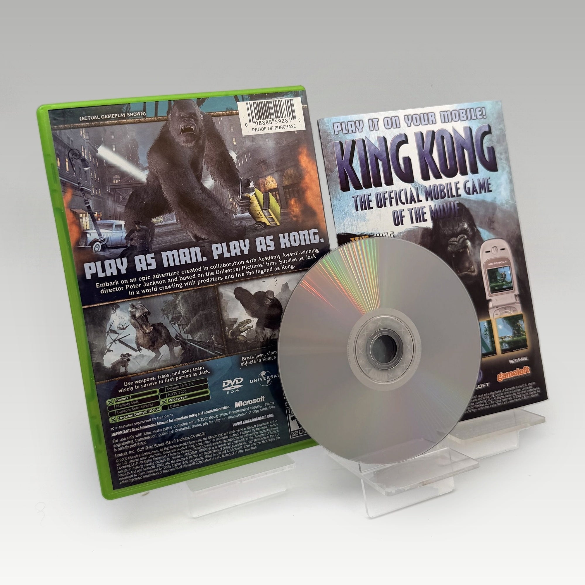 Peter Jackson's King Kong: The Official Game of the Movie • CIB (NTSC-U) - Image 2
