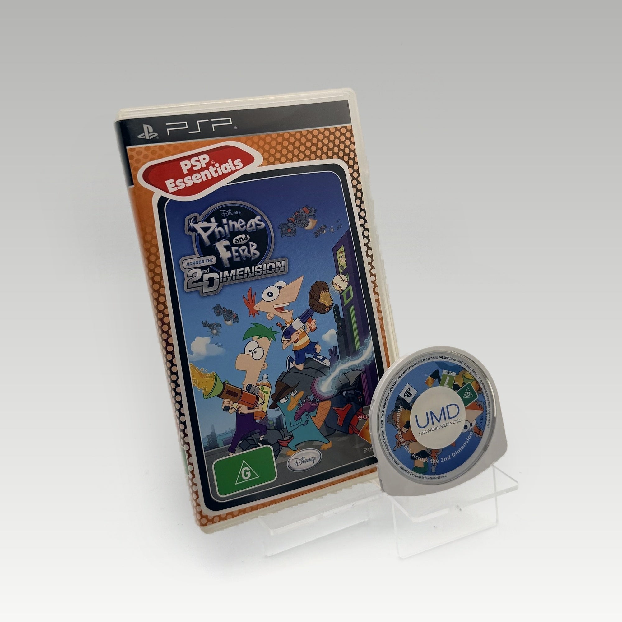 Phineas and Ferb: Across the Second Dimension (Essentials) • No Manual (PAL) - Image 1