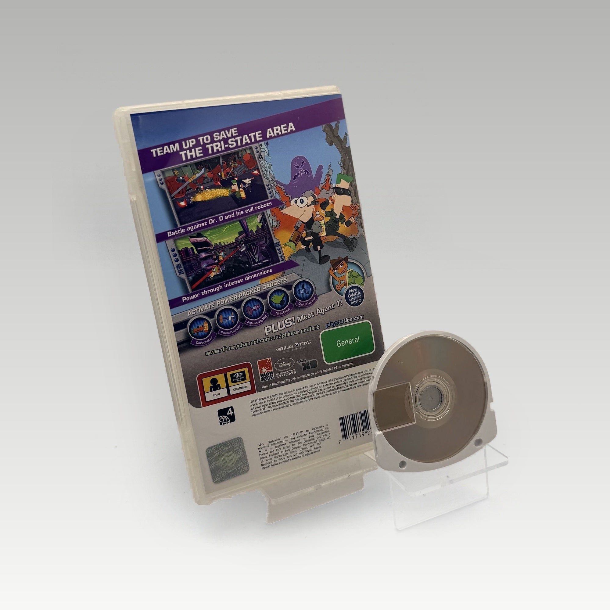 Phineas and Ferb: Across the Second Dimension (Essentials) • No Manual (PAL) - Image 2