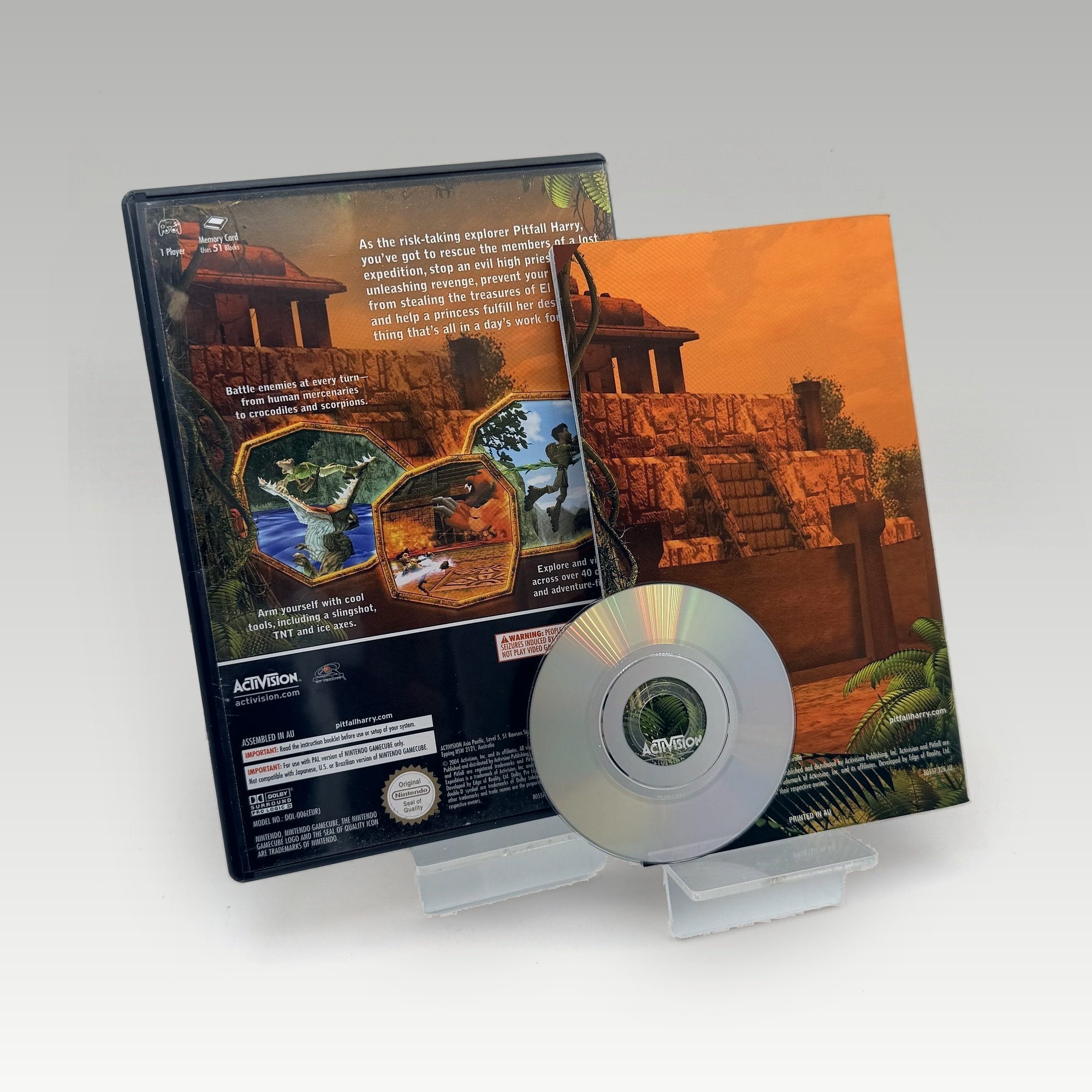 Pitfall: The Lost Expedition • CIB (PAL) - Image 2