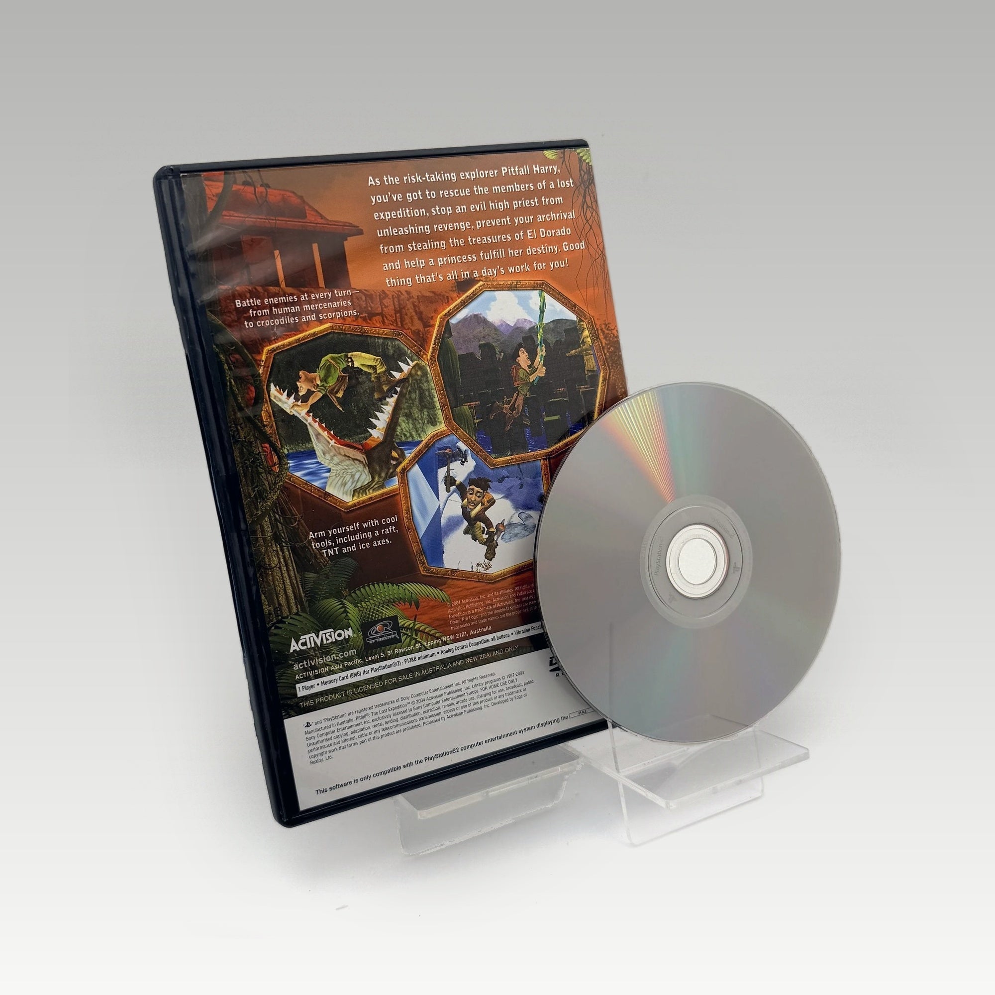 Pitfall: The Lost Expedition • No Manual (PAL) - Image 2