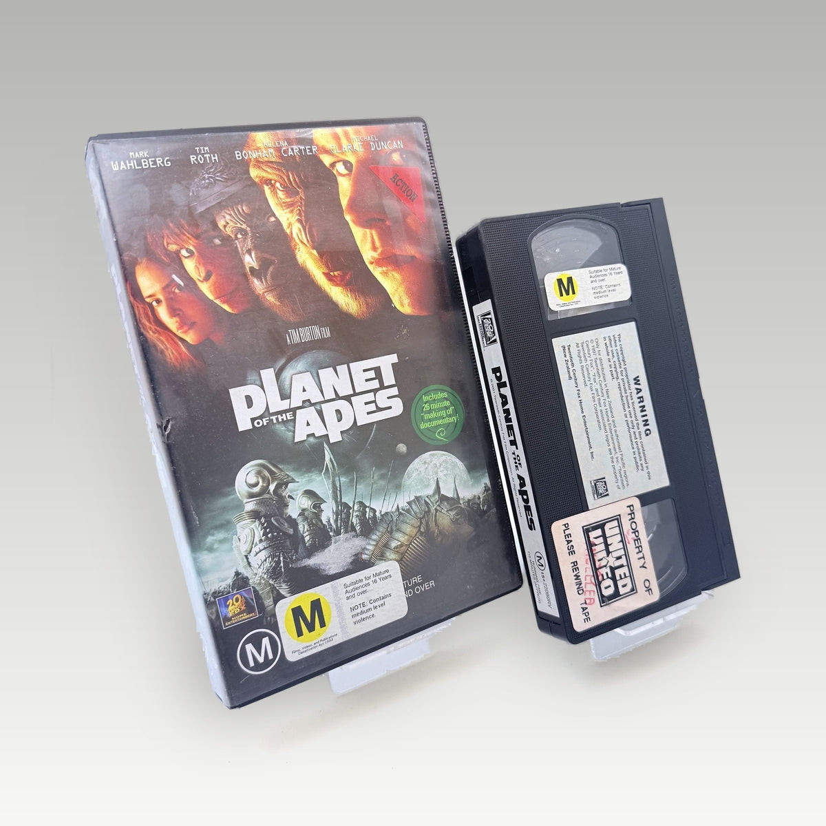 Planet of the Apes (2001) • CIB • Ex-Rental (PAL) - Front Cover | Yappa NZ