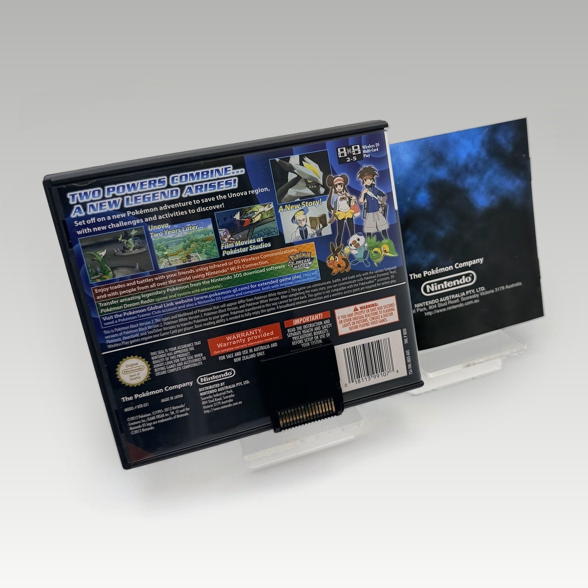 Pokémon Black Version 2 • CIB (PAL) - Image 2