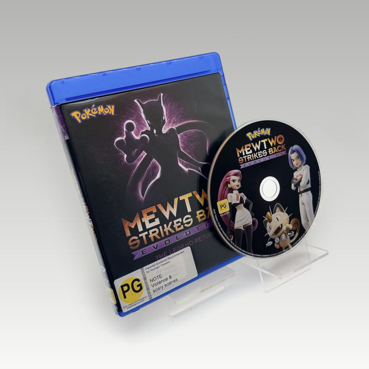 Pokémon the Movie: Mewtwo Strikes Back - Evolution (2019) Bluray • CIB (Region B, Standard) - Image 1