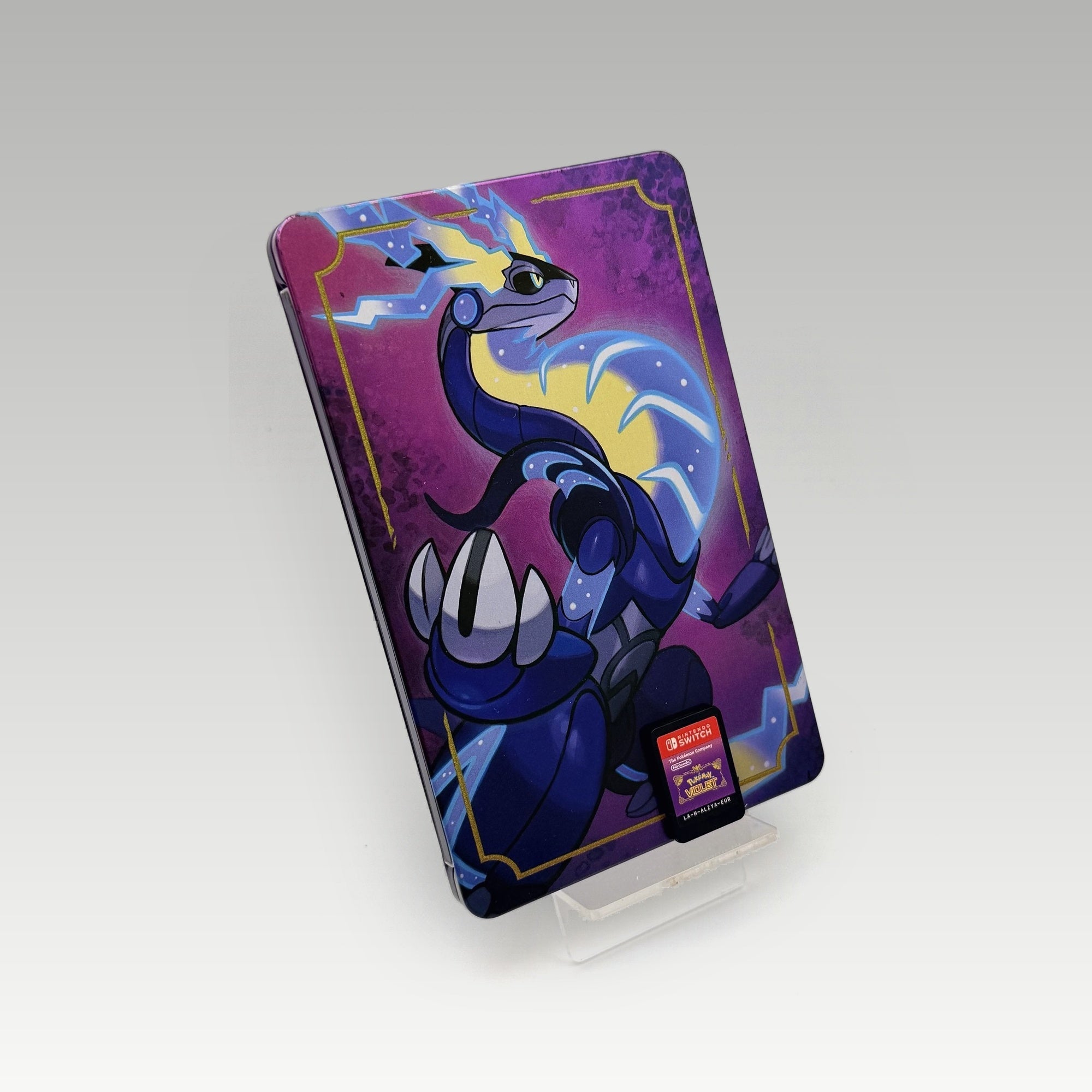 Pokémon Violet Steelbook Edition • CIB (Region 4, Steelbook Edition) - Image 1